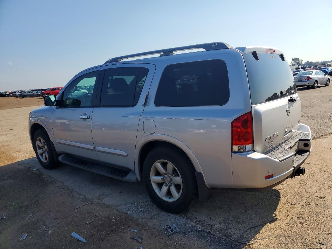 2015 Nissan Armada Sv Silver vin: 5N1BA0ND7FN617632