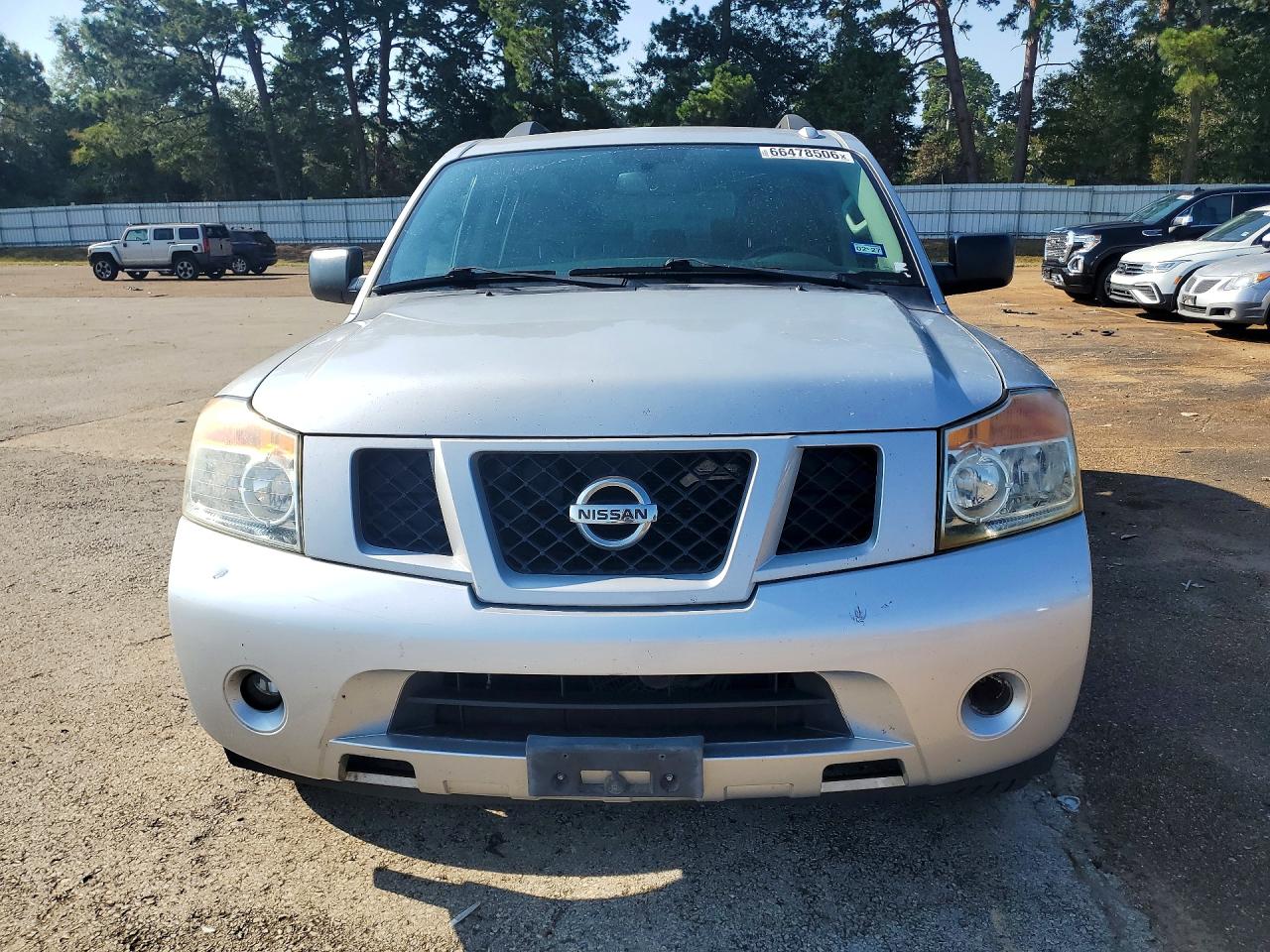 2015 Nissan Armada Sv Silver vin: 5N1BA0ND7FN617632
