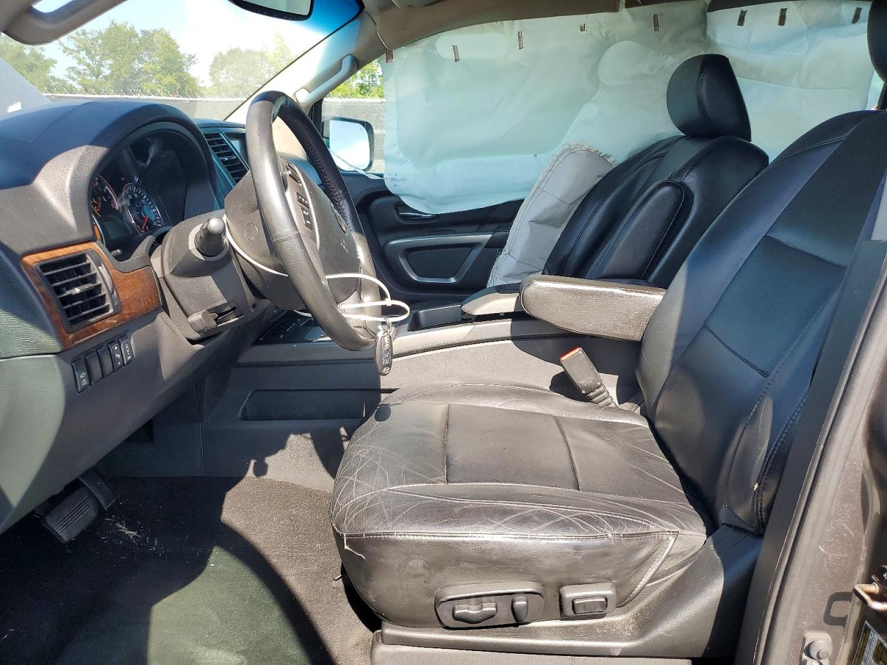 2015 Nissan Armada Sl Gray vin: 5N1BA0ND7FN621079