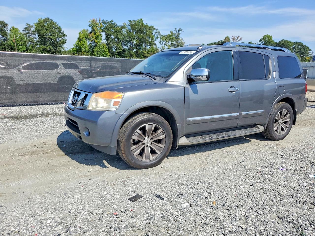2015 Nissan Armada Sl Gray vin: 5N1BA0ND7FN621079
