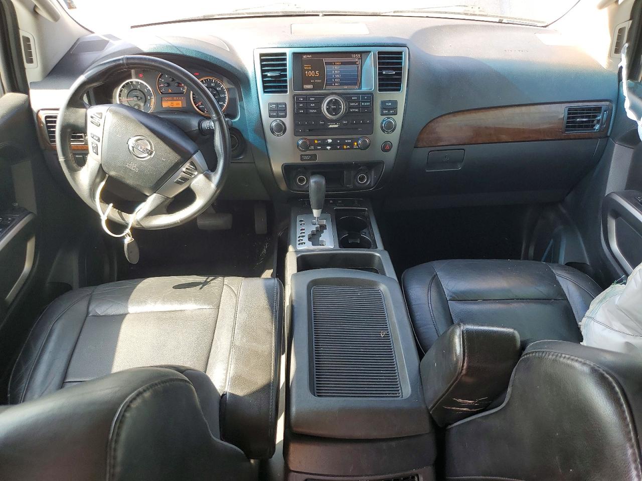 2015 Nissan Armada Sl Gray vin: 5N1BA0ND7FN621079
