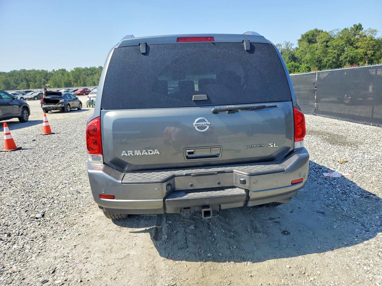 2015 Nissan Armada Sl Gray vin: 5N1BA0ND7FN621079
