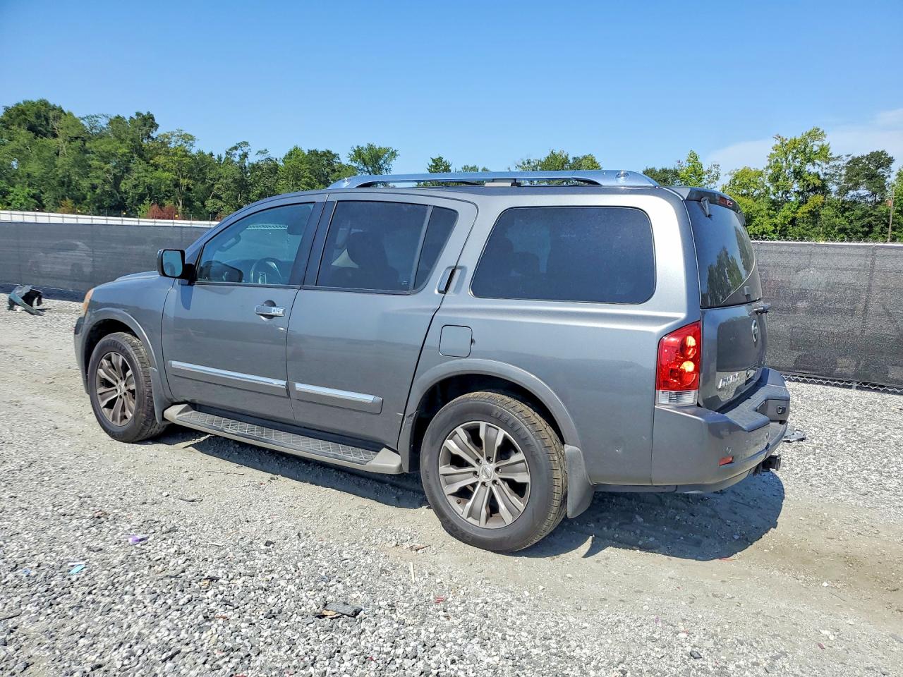 2015 Nissan Armada Sl Gray vin: 5N1BA0ND7FN621079