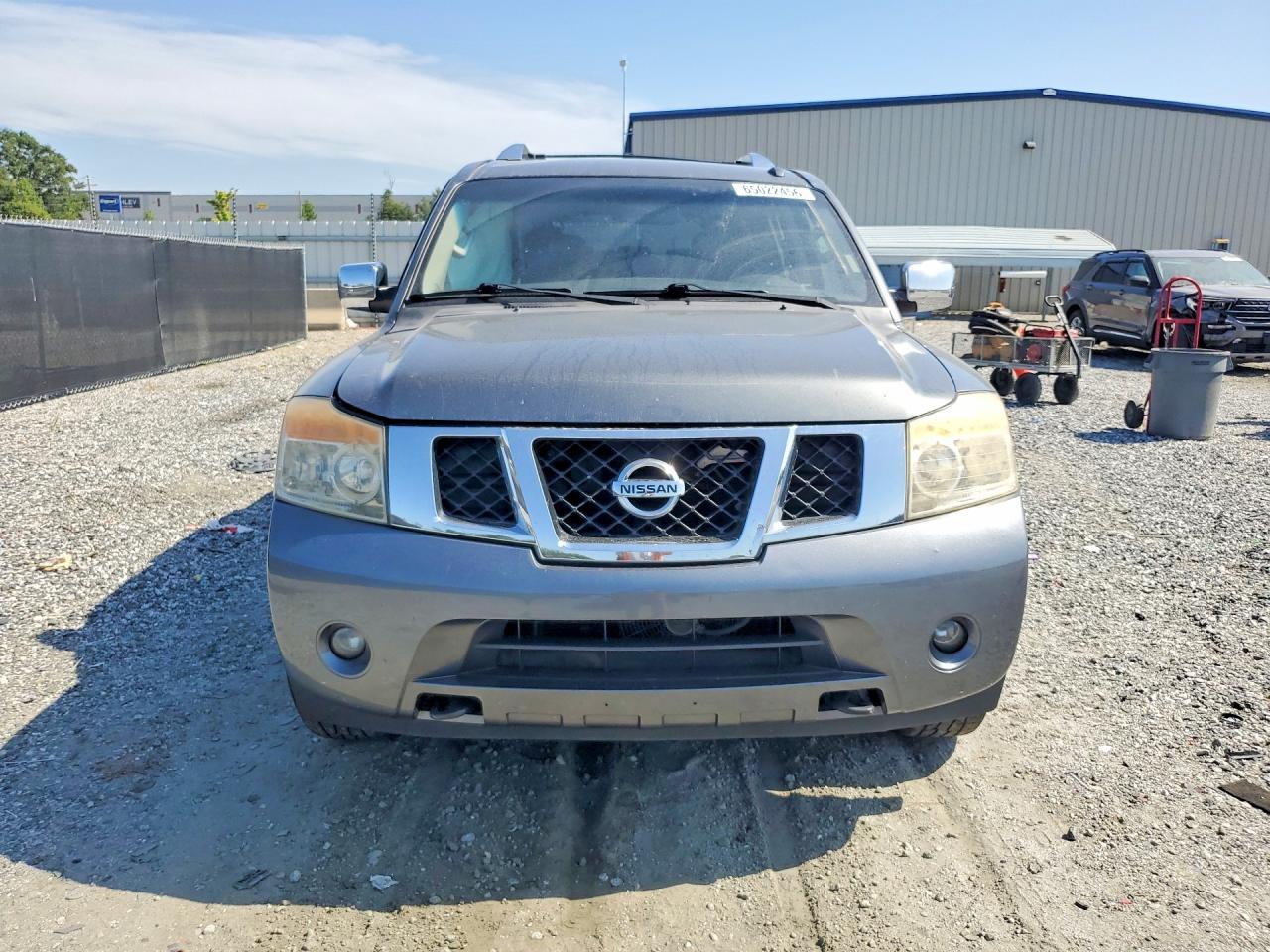 2015 Nissan Armada Sl Gray vin: 5N1BA0ND7FN621079