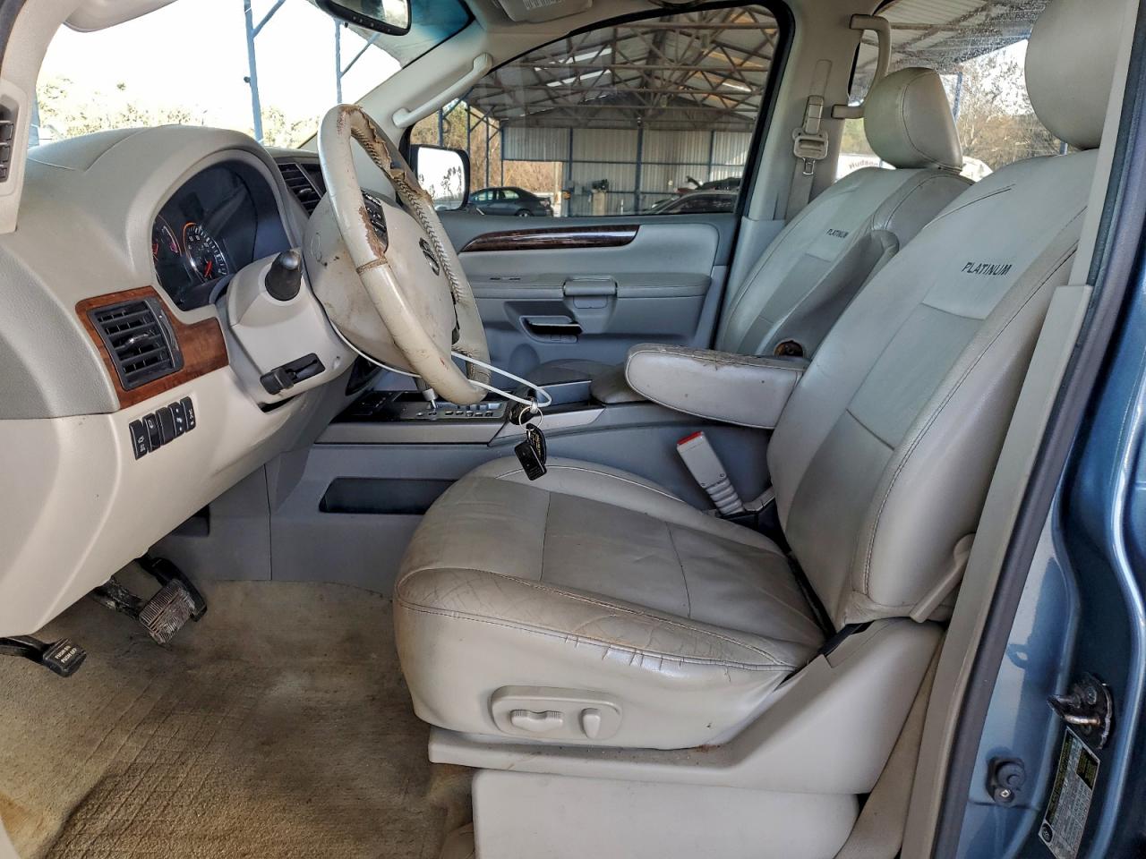 2010 Nissan Armada Se Teal vin: 5N1BA0ND8AN618796