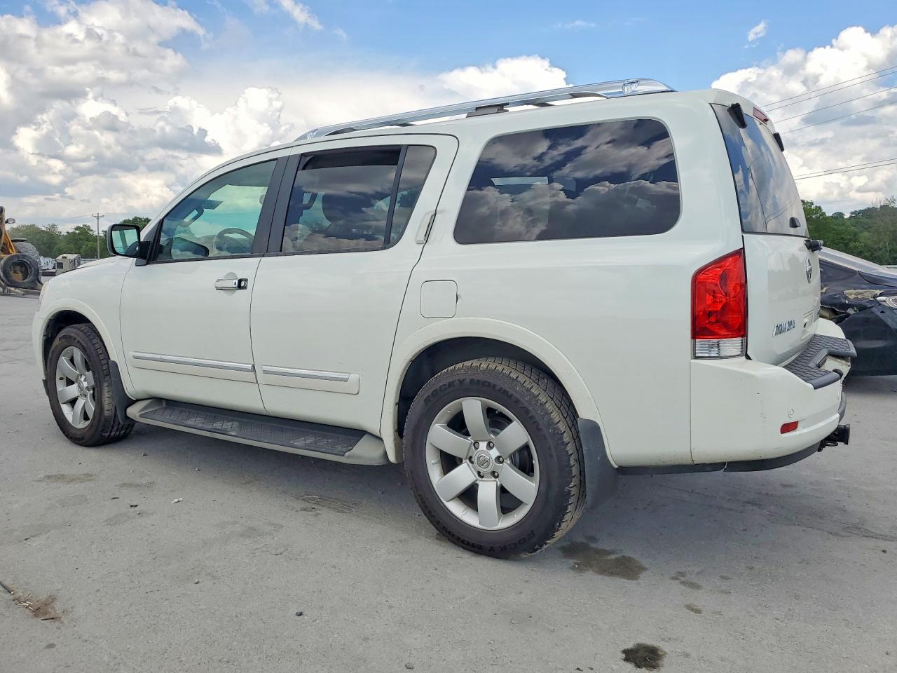 2014 Nissan Armada Sl Белый vin: 5N1BA0ND8EN602054