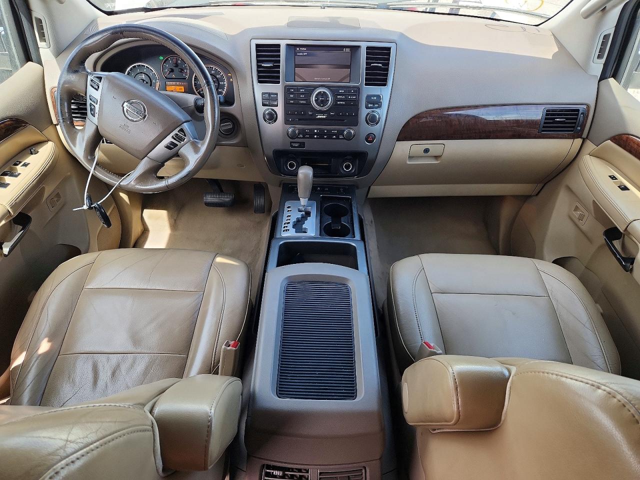 2014 Nissan Armada Sl Белый vin: 5N1BA0ND8EN602054