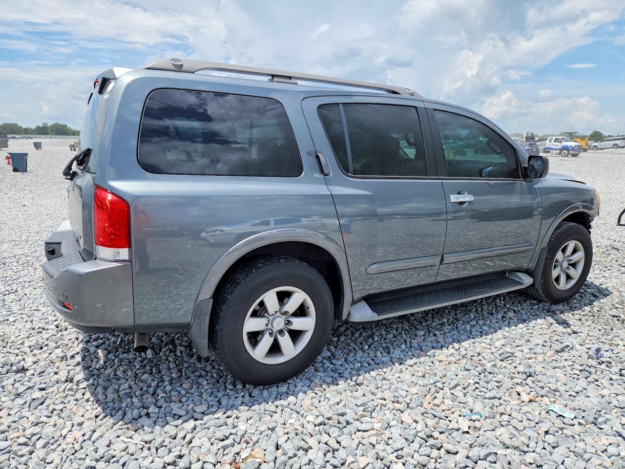 2014 Nissan Armada Sv Серый vin: 5N1BA0ND8EN610431