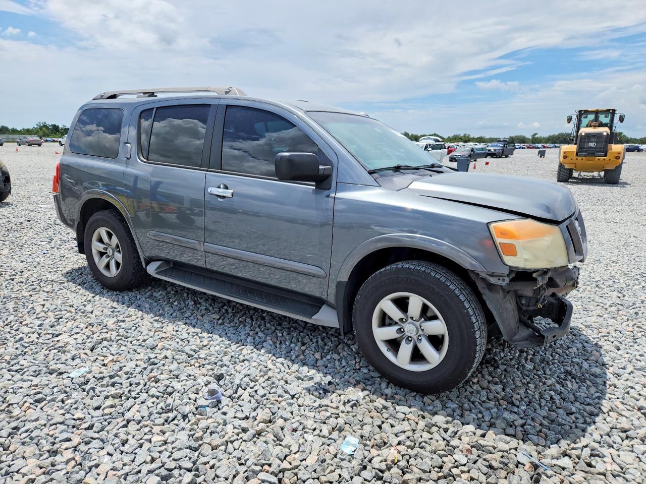2014 Nissan Armada Sv Серый vin: 5N1BA0ND8EN610431