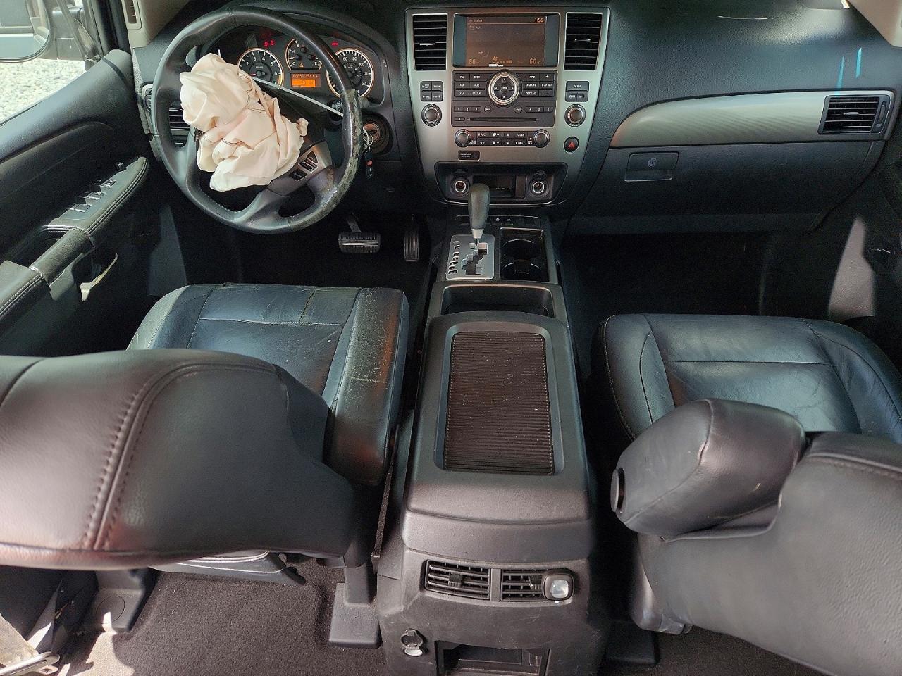 2014 Nissan Armada Sv Серый vin: 5N1BA0ND8EN610431