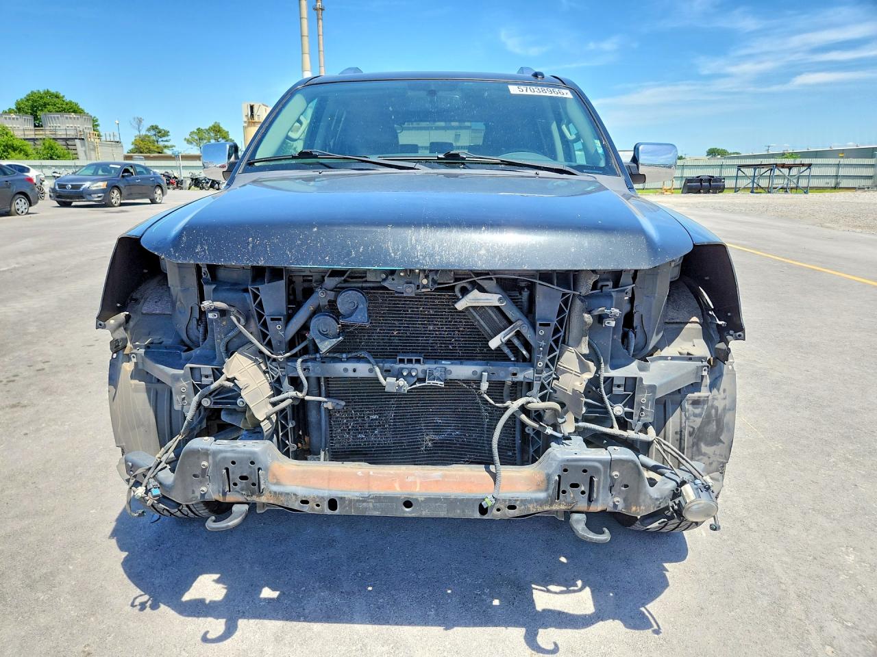 2015 Nissan Armada Platinum Charcoal vin: 5N1BA0ND8FN612651