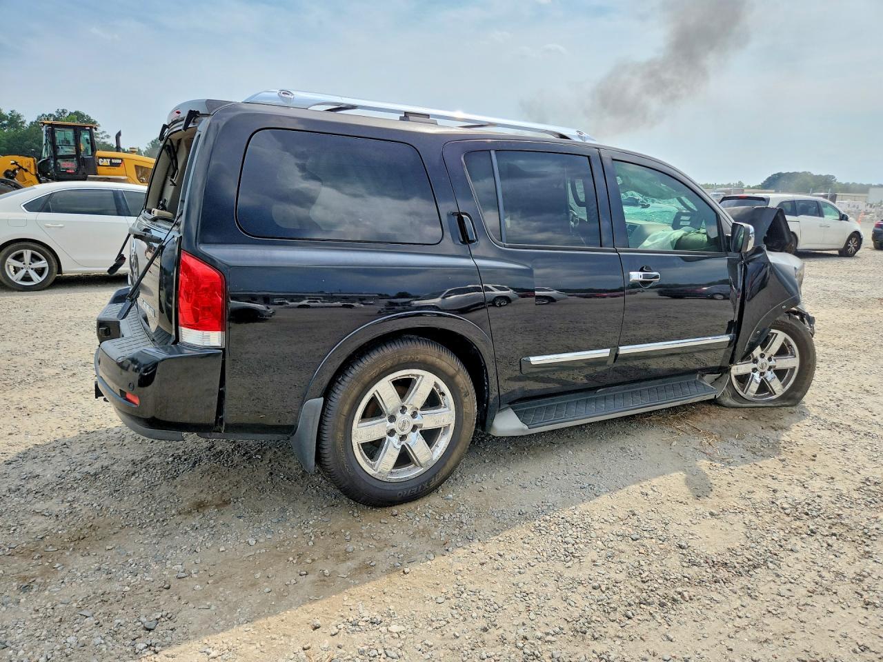 2011 Nissan Armada Sv Черный vin: 5N1BA0ND9BN605718