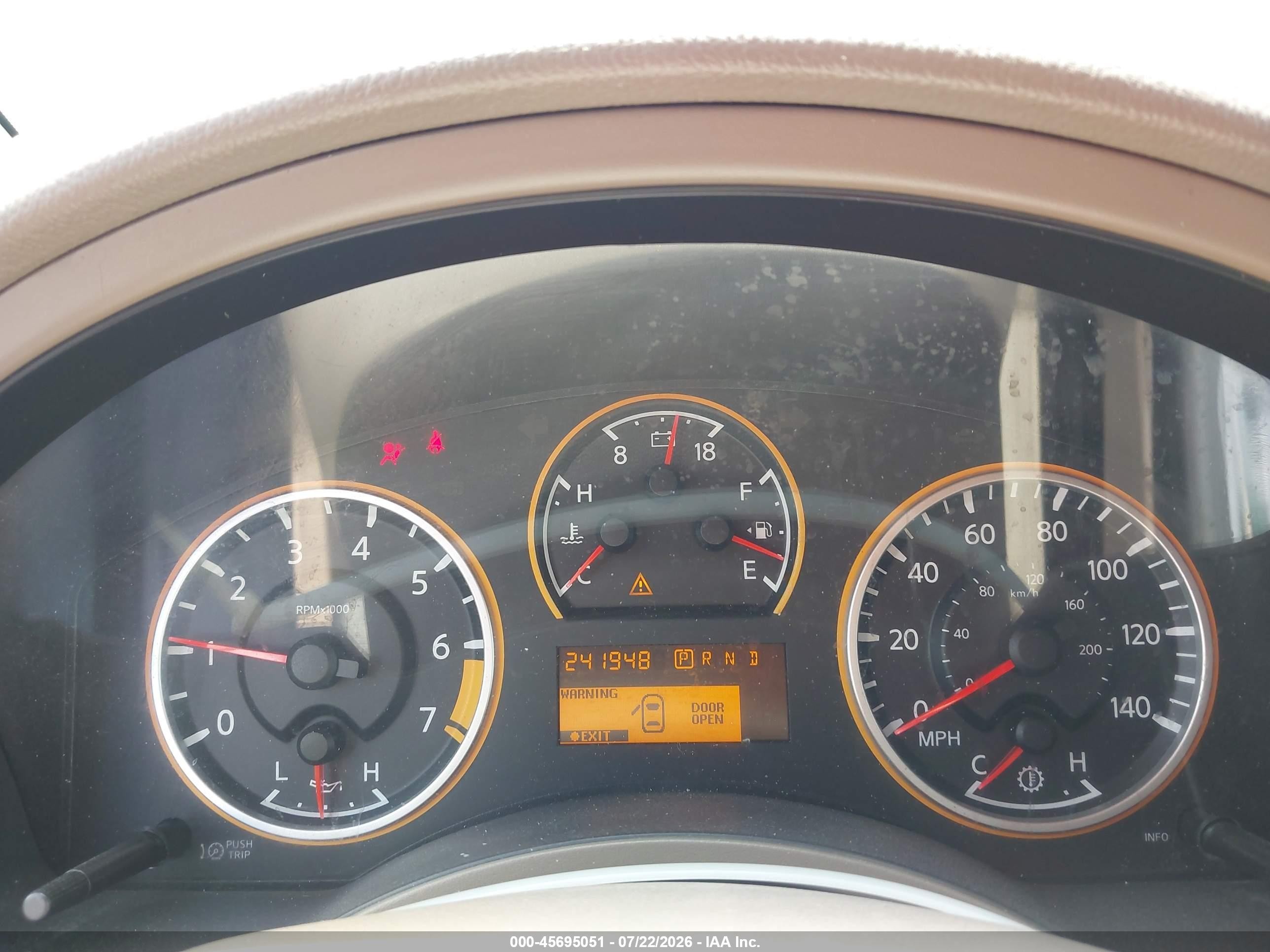 2011 Nissan Armada Sv Black vin: 5N1BA0ND9BN616072