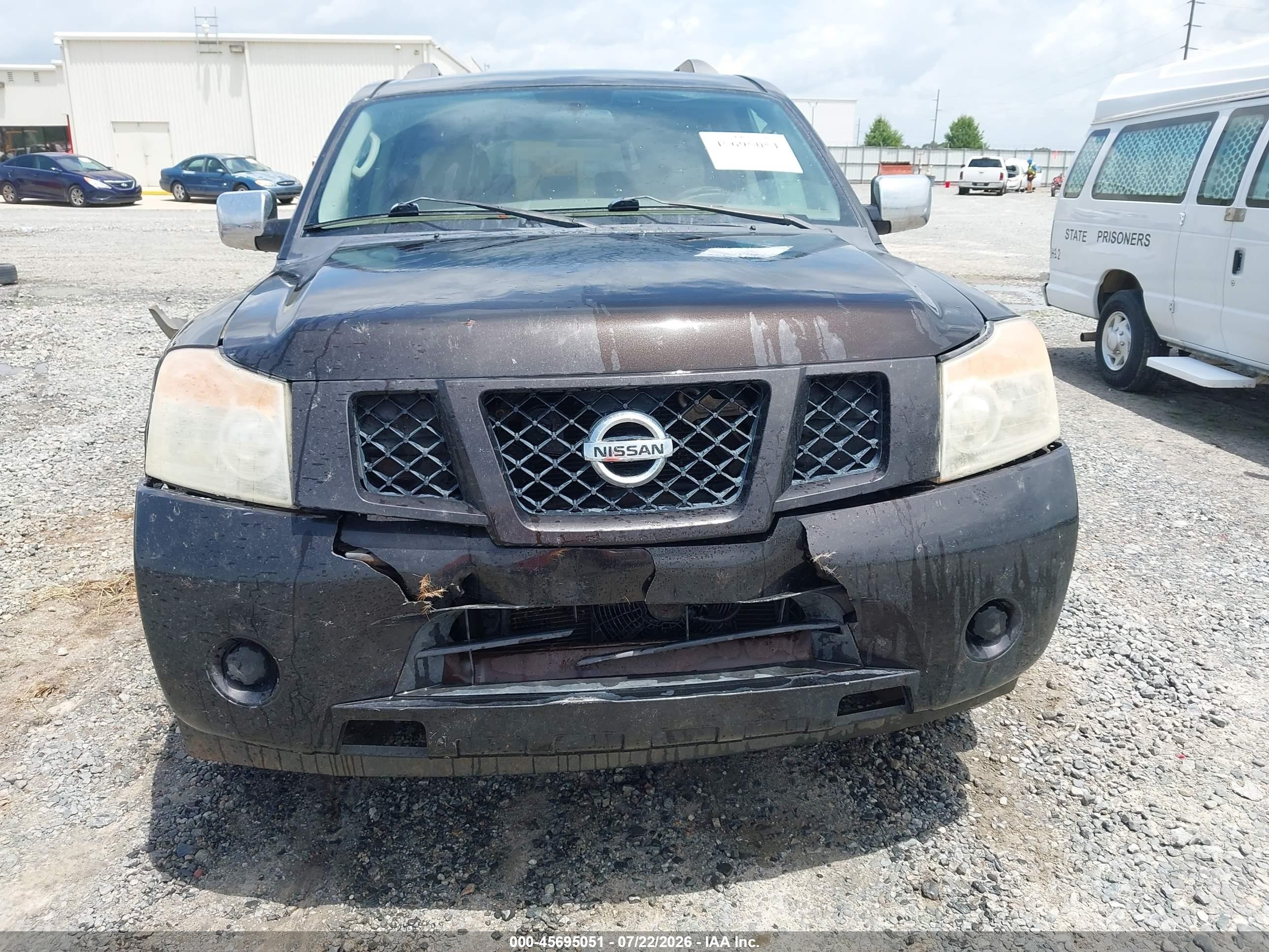 2011 Nissan Armada Sv Black vin: 5N1BA0ND9BN616072