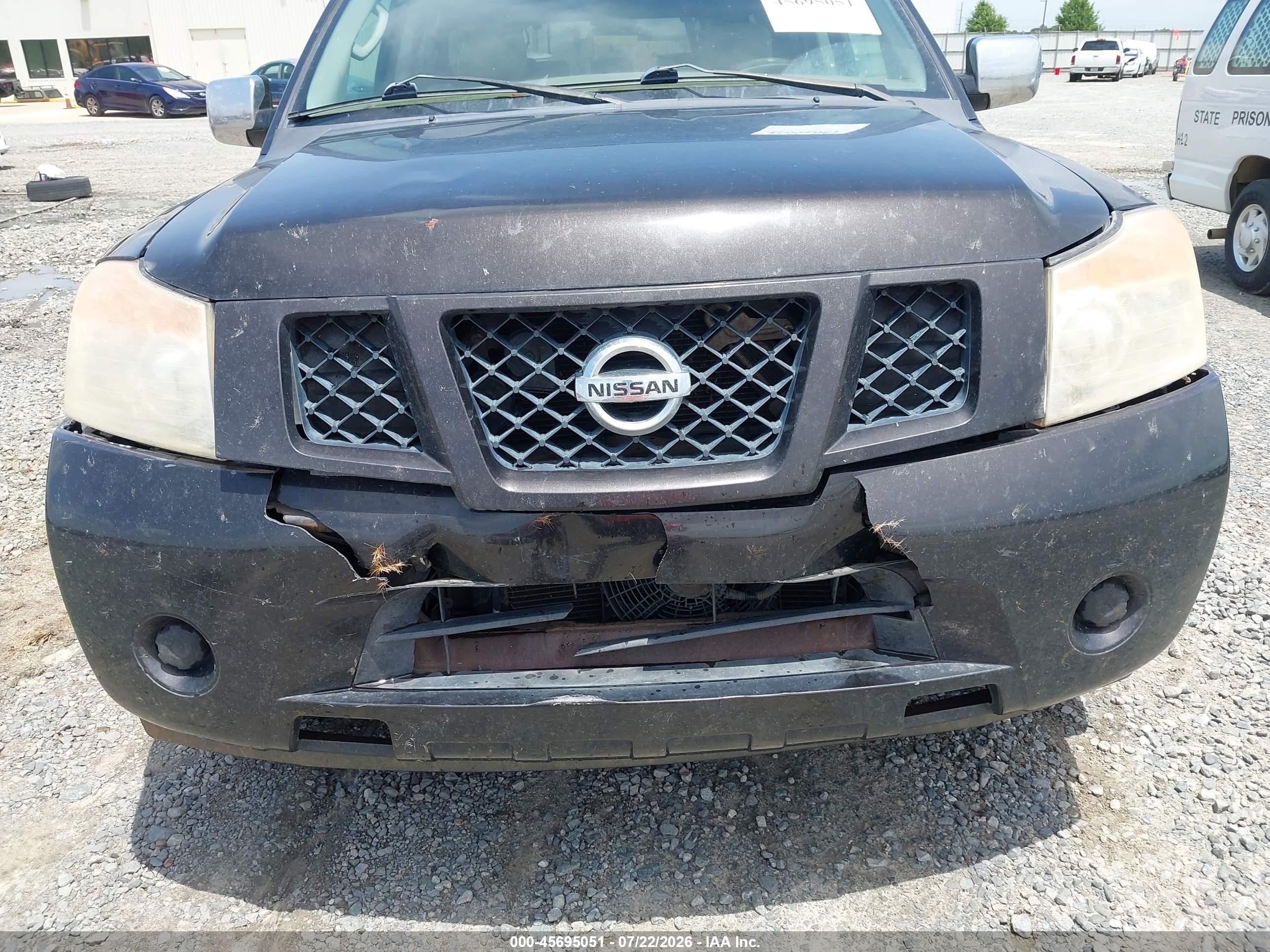 2011 Nissan Armada Sv Black vin: 5N1BA0ND9BN616072
