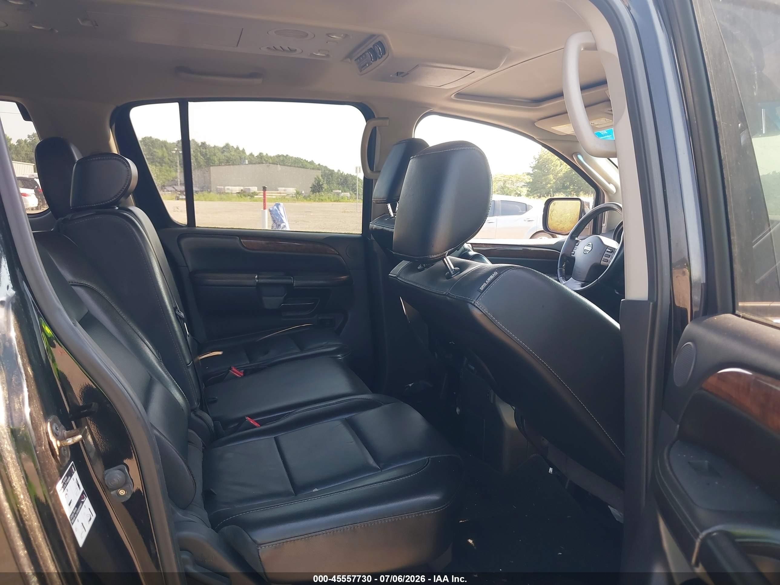 2012 Nissan Armada Platinum Black vin: 5N1BA0ND9CN612802