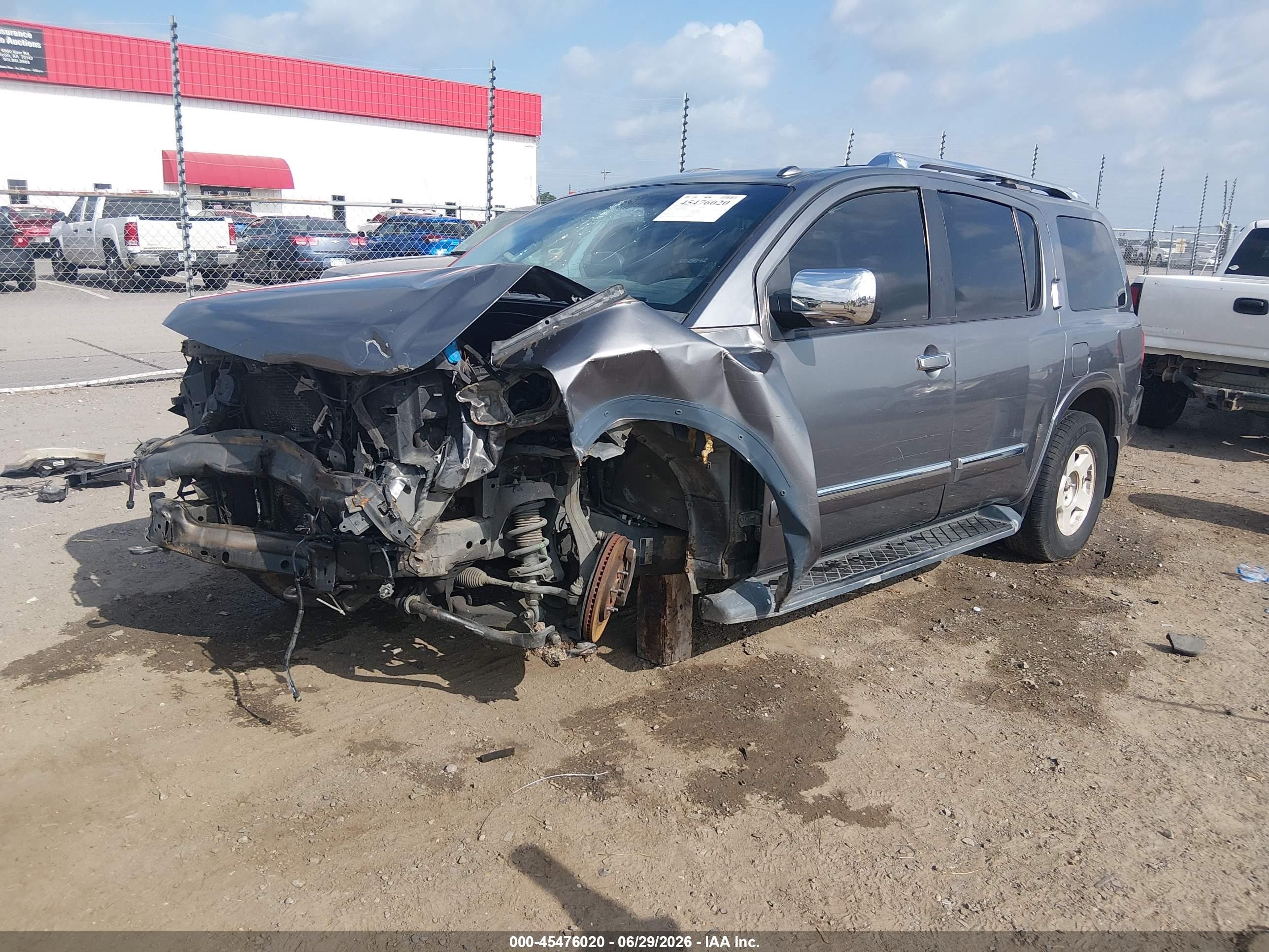 2013 Nissan Armada Sl Gray vin: 5N1BA0ND9DN610873