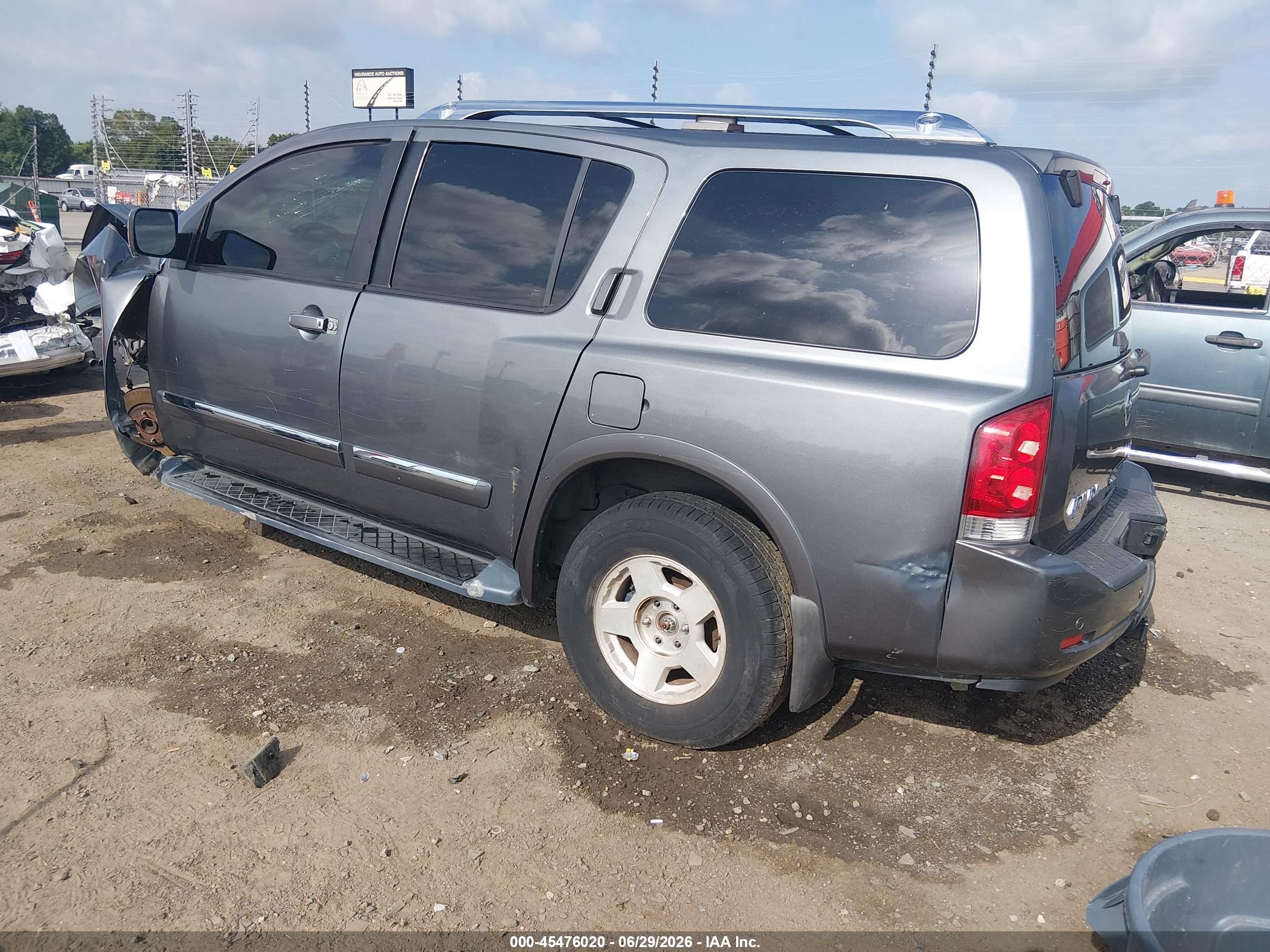 2013 Nissan Armada Sl Gray vin: 5N1BA0ND9DN610873