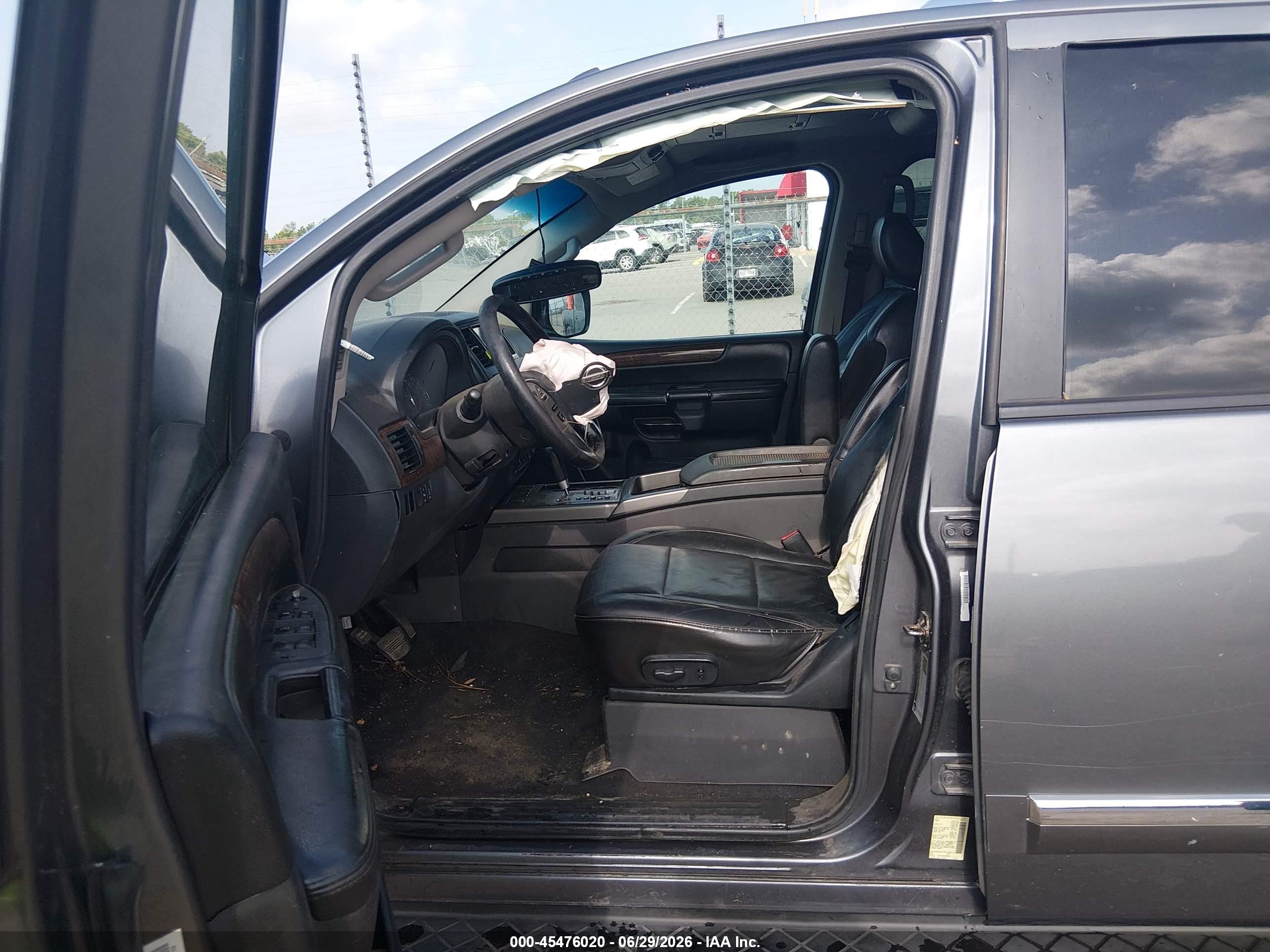 2013 Nissan Armada Sl Gray vin: 5N1BA0ND9DN610873