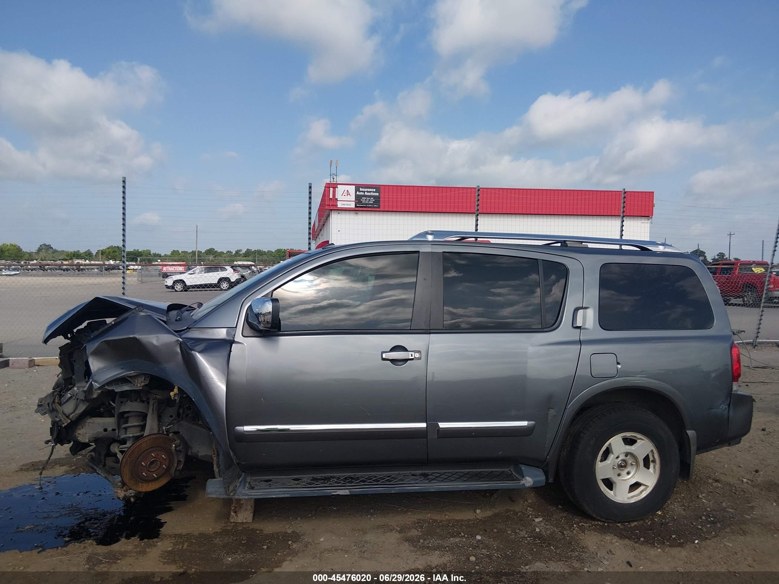 2013 Nissan Armada Sl Gray vin: 5N1BA0ND9DN610873