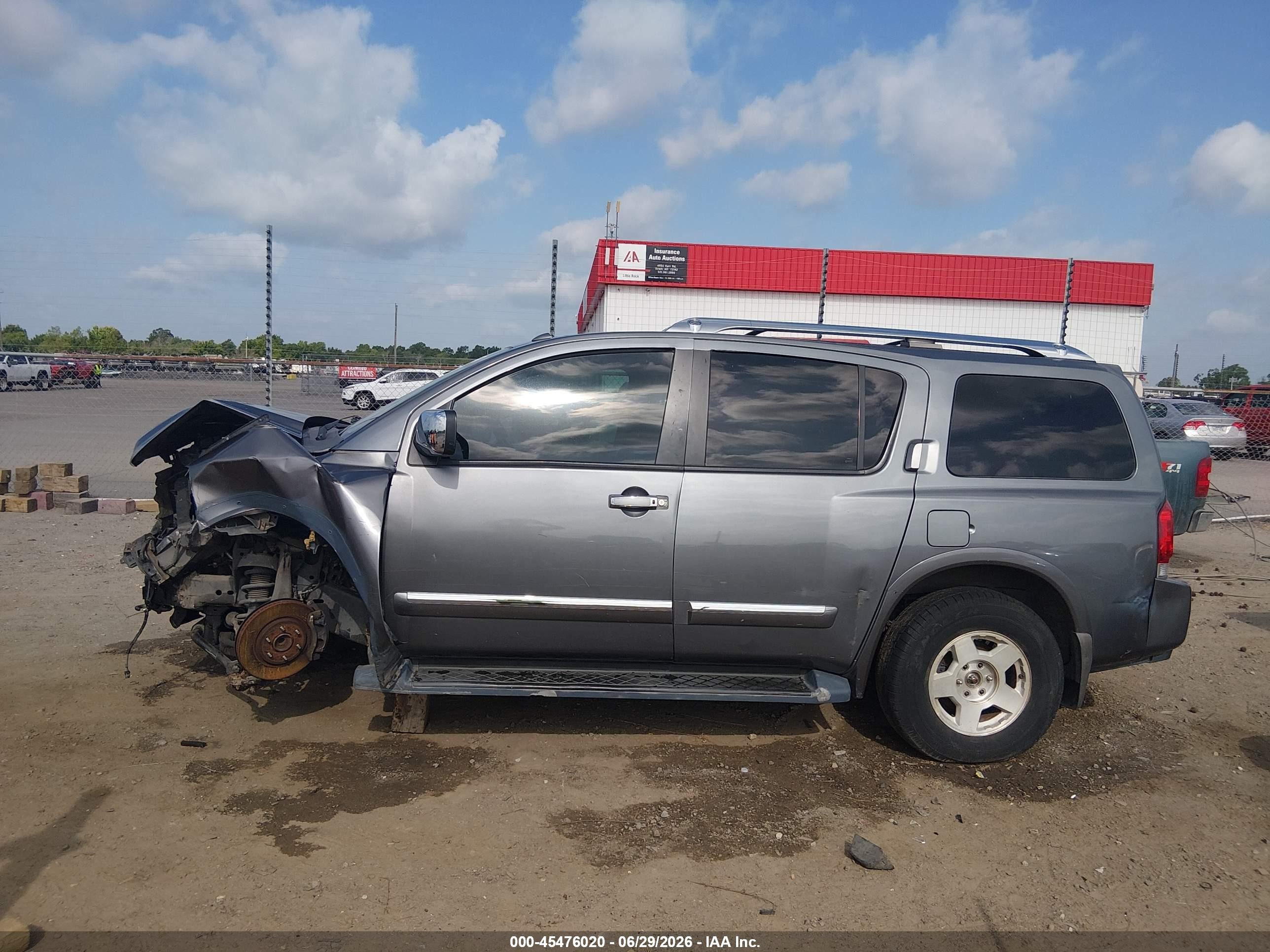 2013 Nissan Armada Sl Gray vin: 5N1BA0ND9DN610873