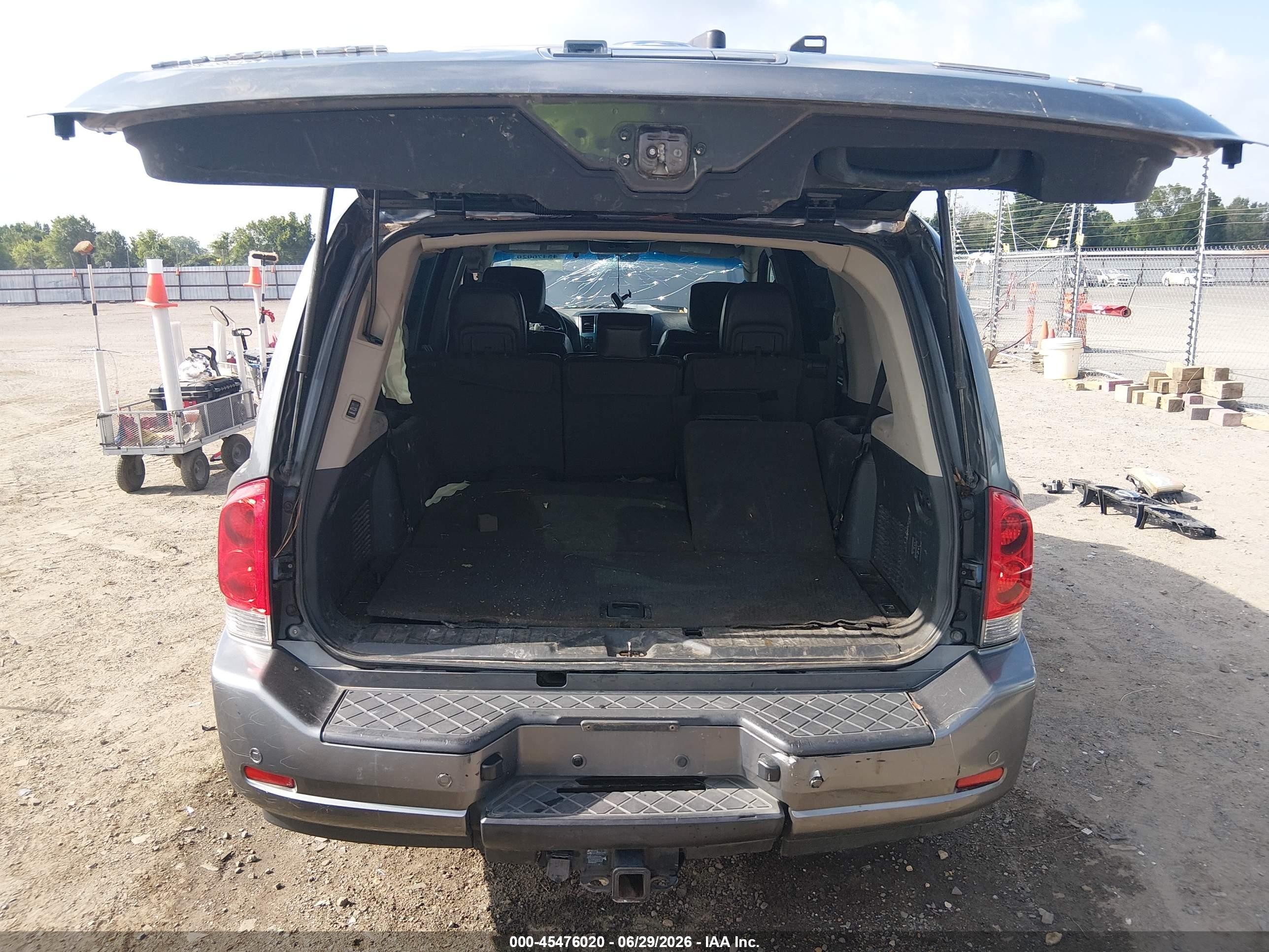 2013 Nissan Armada Sl Gray vin: 5N1BA0ND9DN610873