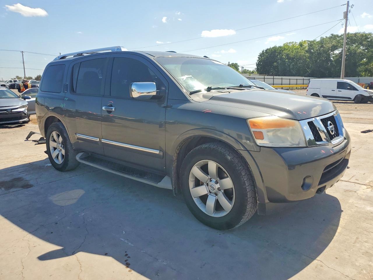 2012 Nissan Armada Sv Charcoal vin: 5N1BA0NDXCN620844