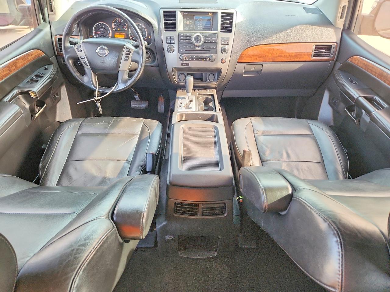 2013 Nissan Armada Sv Maroon vin: 5N1BA0NDXDN607044