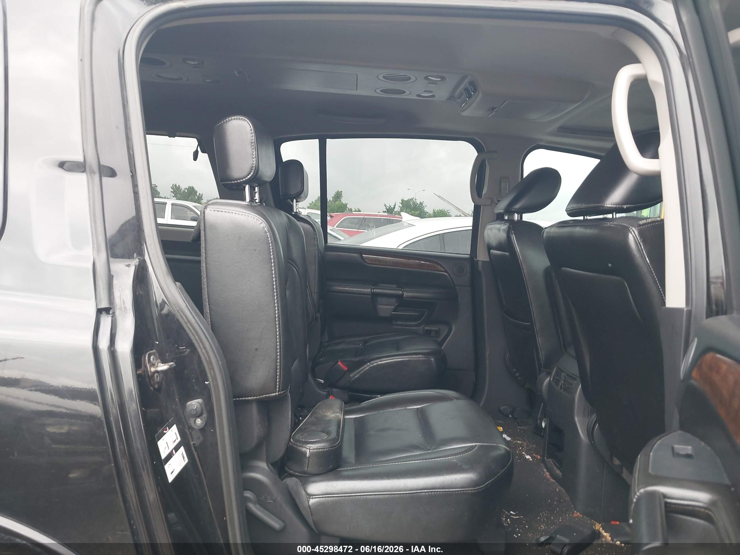 2010 Nissan Armada Platinum Black vin: 5N1BA0NE0AN618994