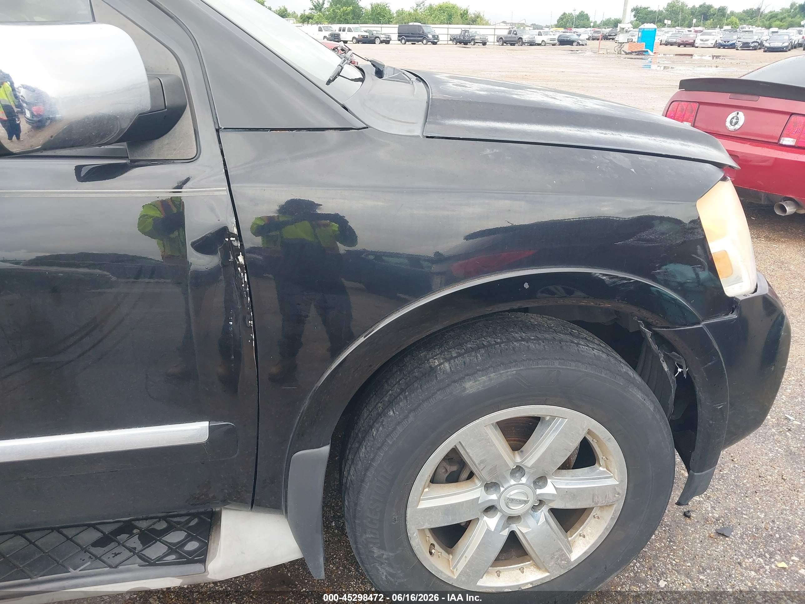 2010 Nissan Armada Platinum Black vin: 5N1BA0NE0AN618994