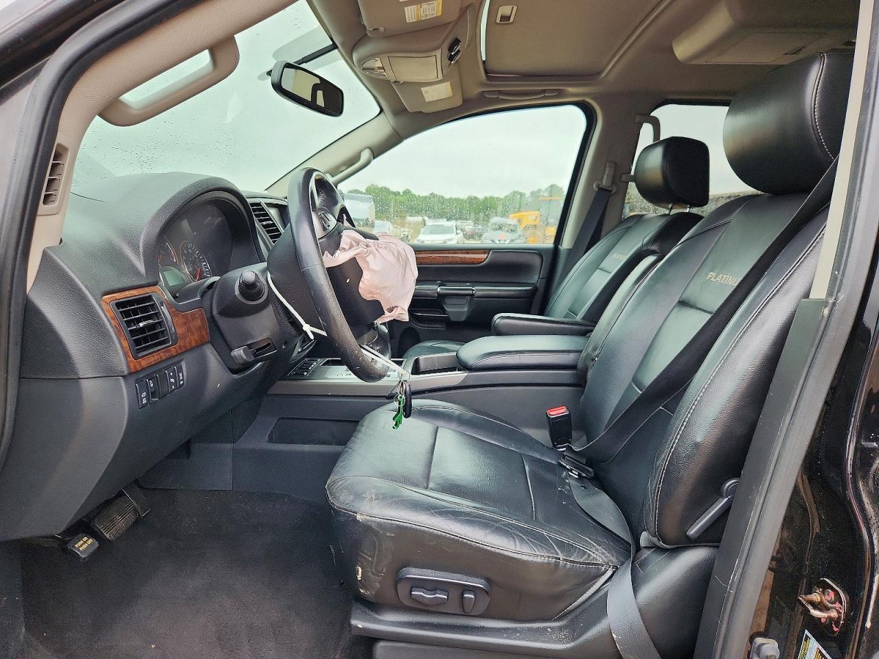 2014 Nissan Armada Platinum Black vin: 5N1BA0NE3EN607266