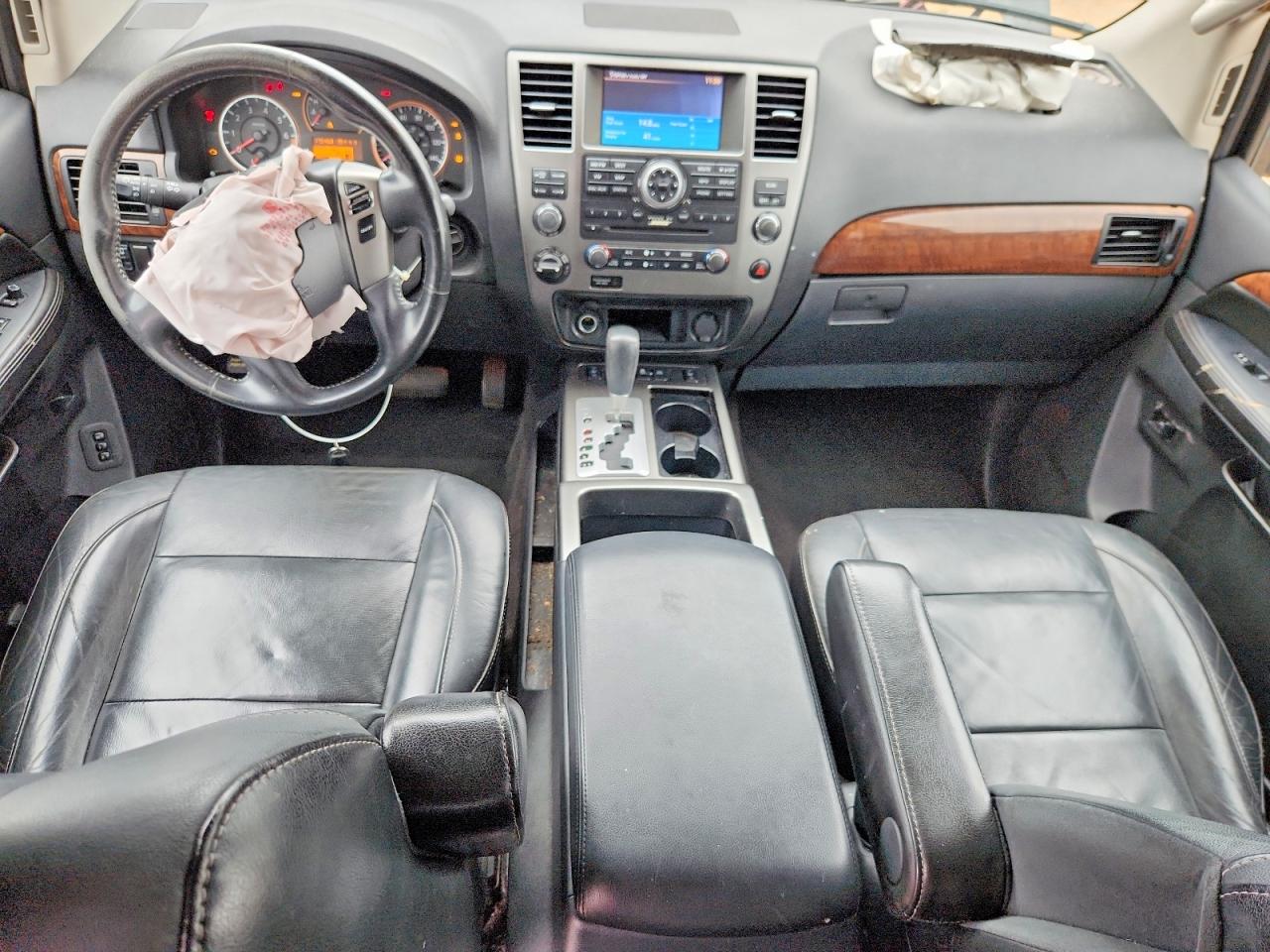2014 Nissan Armada Platinum Black vin: 5N1BA0NE3EN607266
