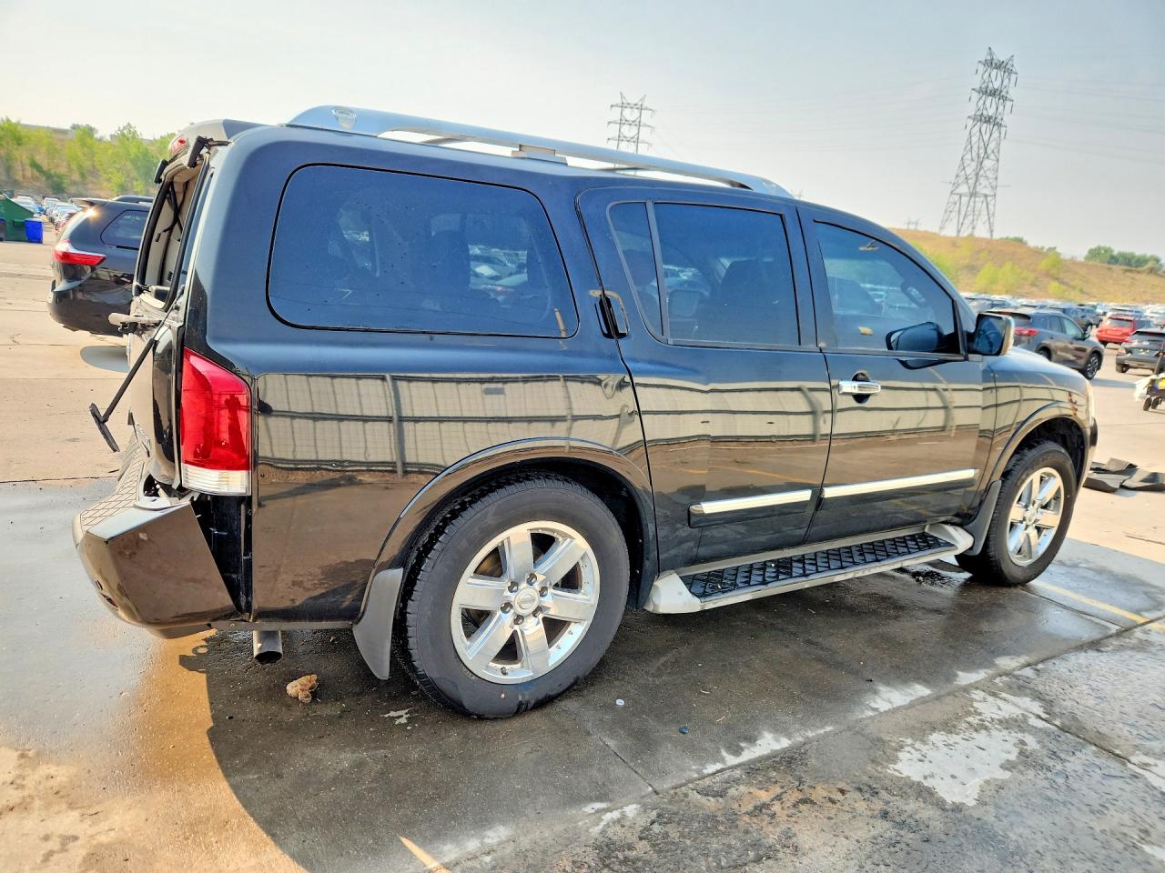 2013 Nissan Armada Platinum Black vin: 5N1BA0NE4DN615505