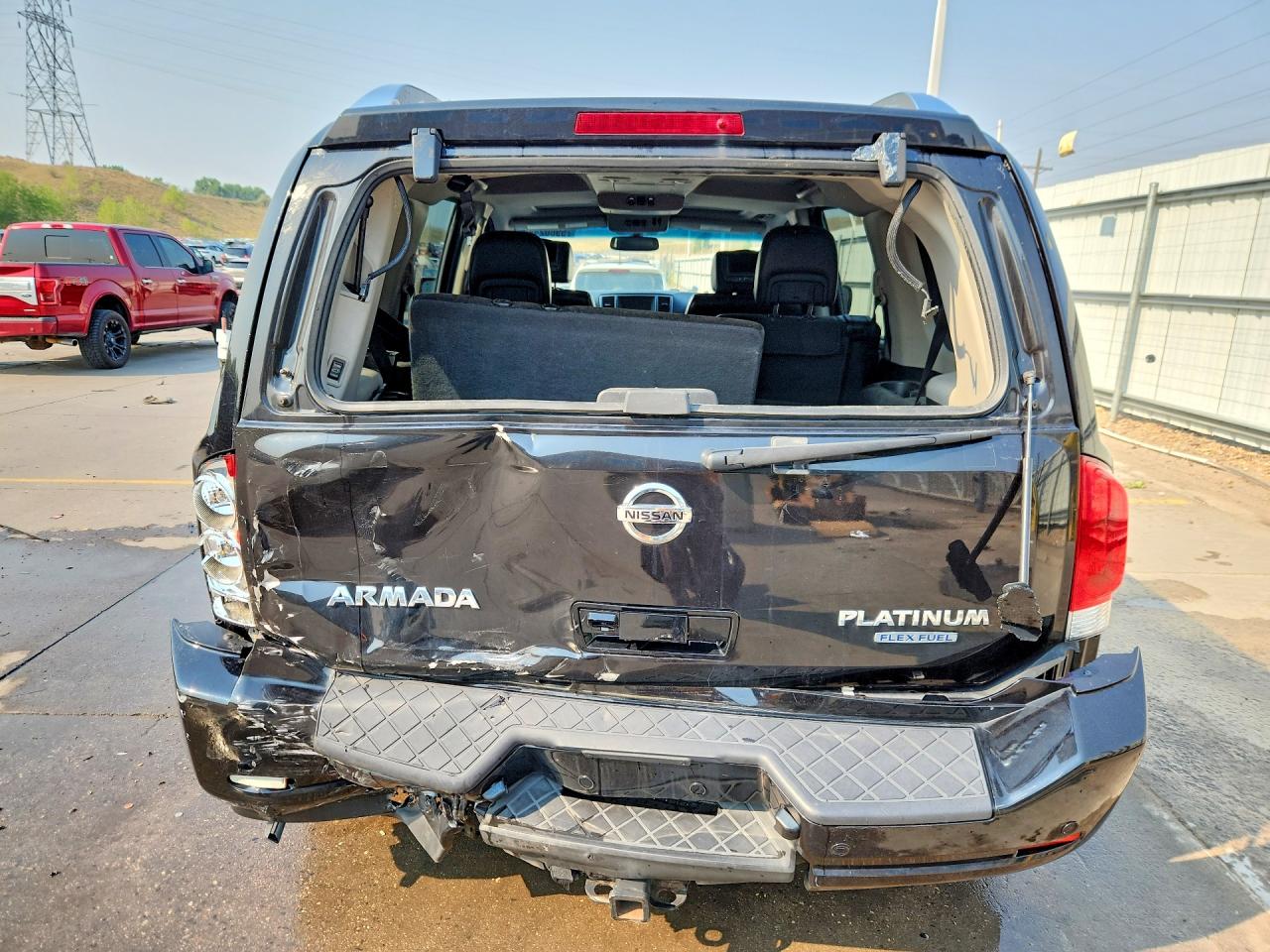 2013 Nissan Armada Platinum Black vin: 5N1BA0NE4DN615505