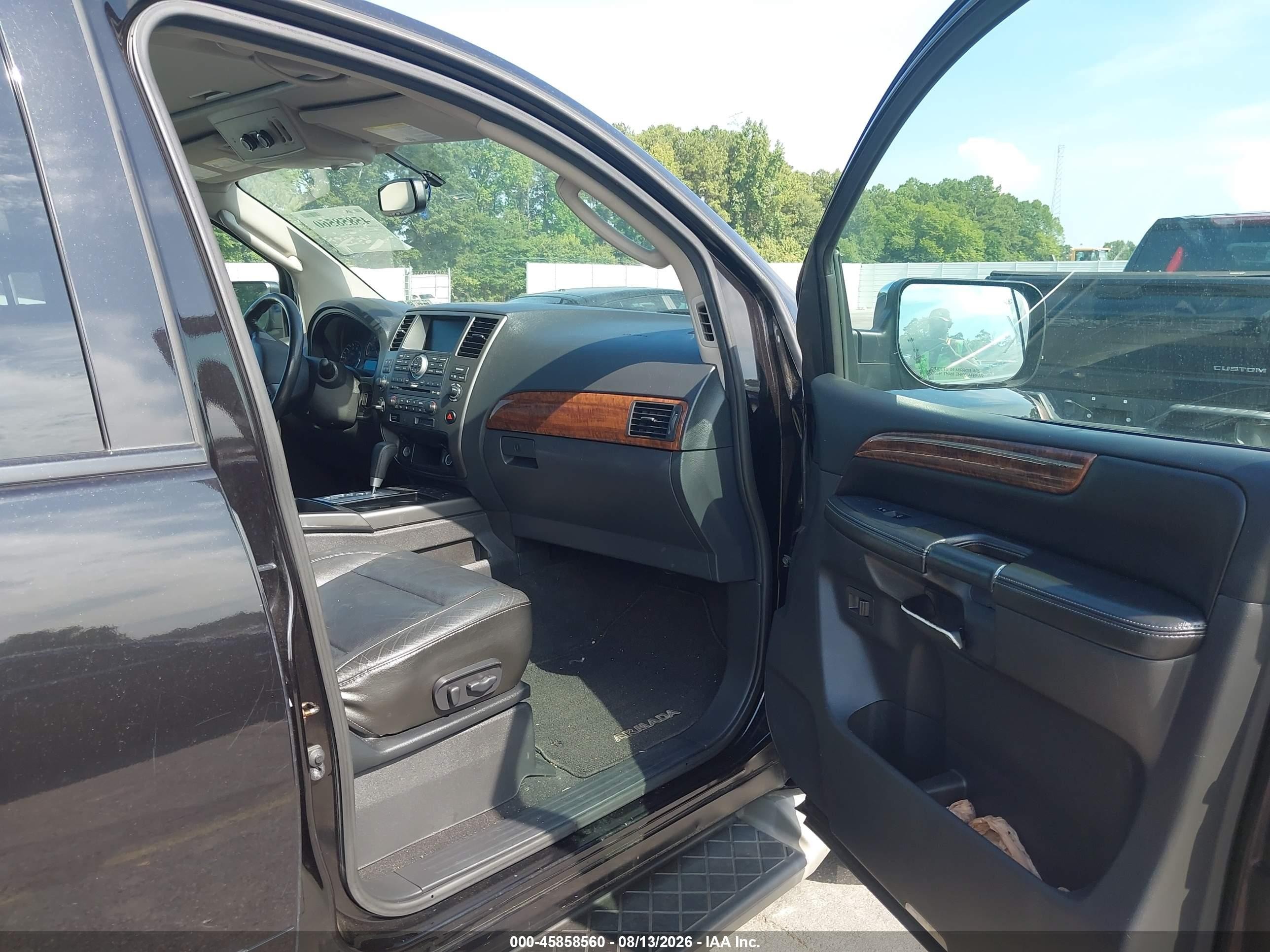 2010 Nissan Armada Platinum Black vin: 5N1BA0NE5AN606159