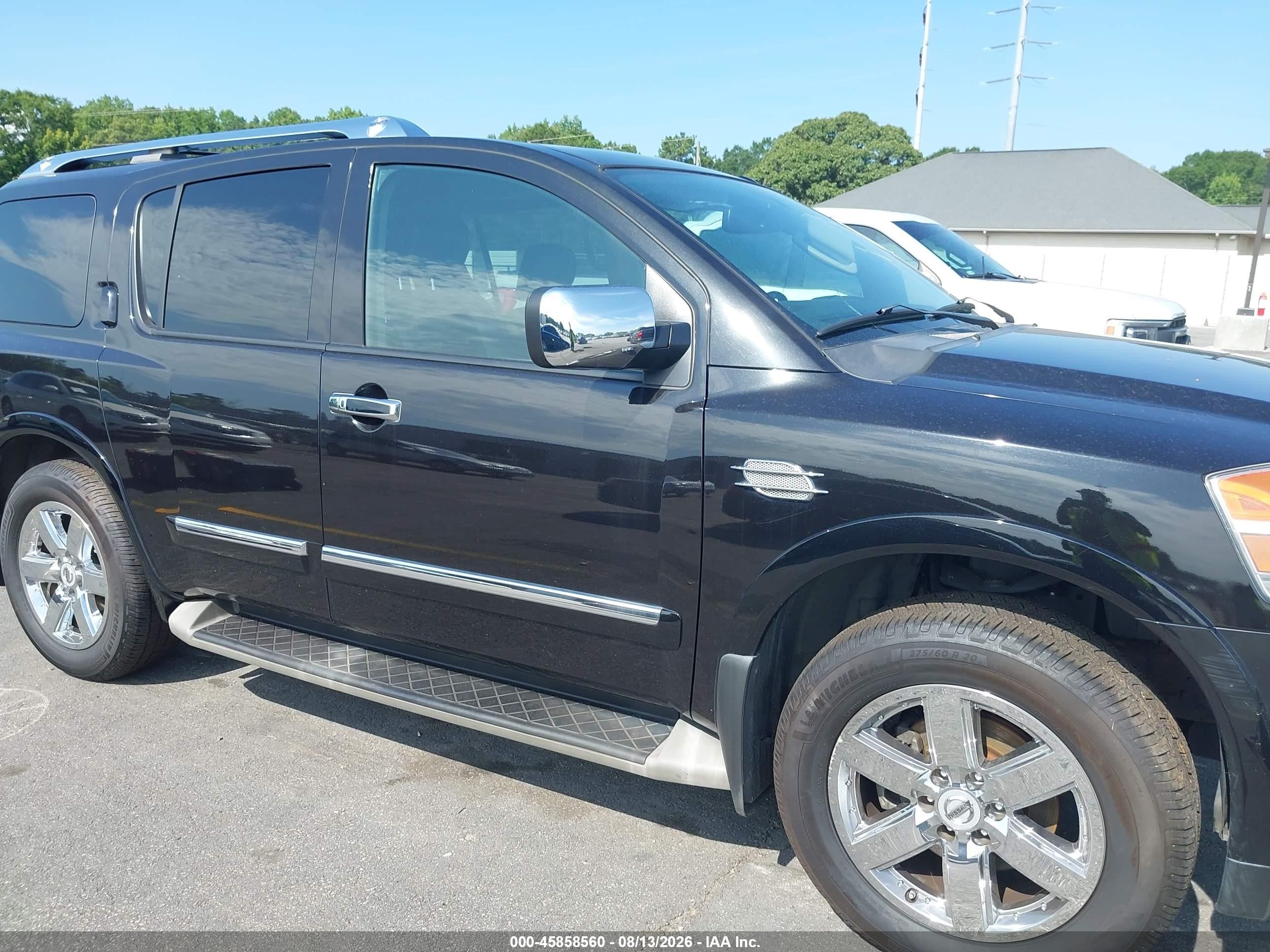 2010 Nissan Armada Platinum Black vin: 5N1BA0NE5AN606159