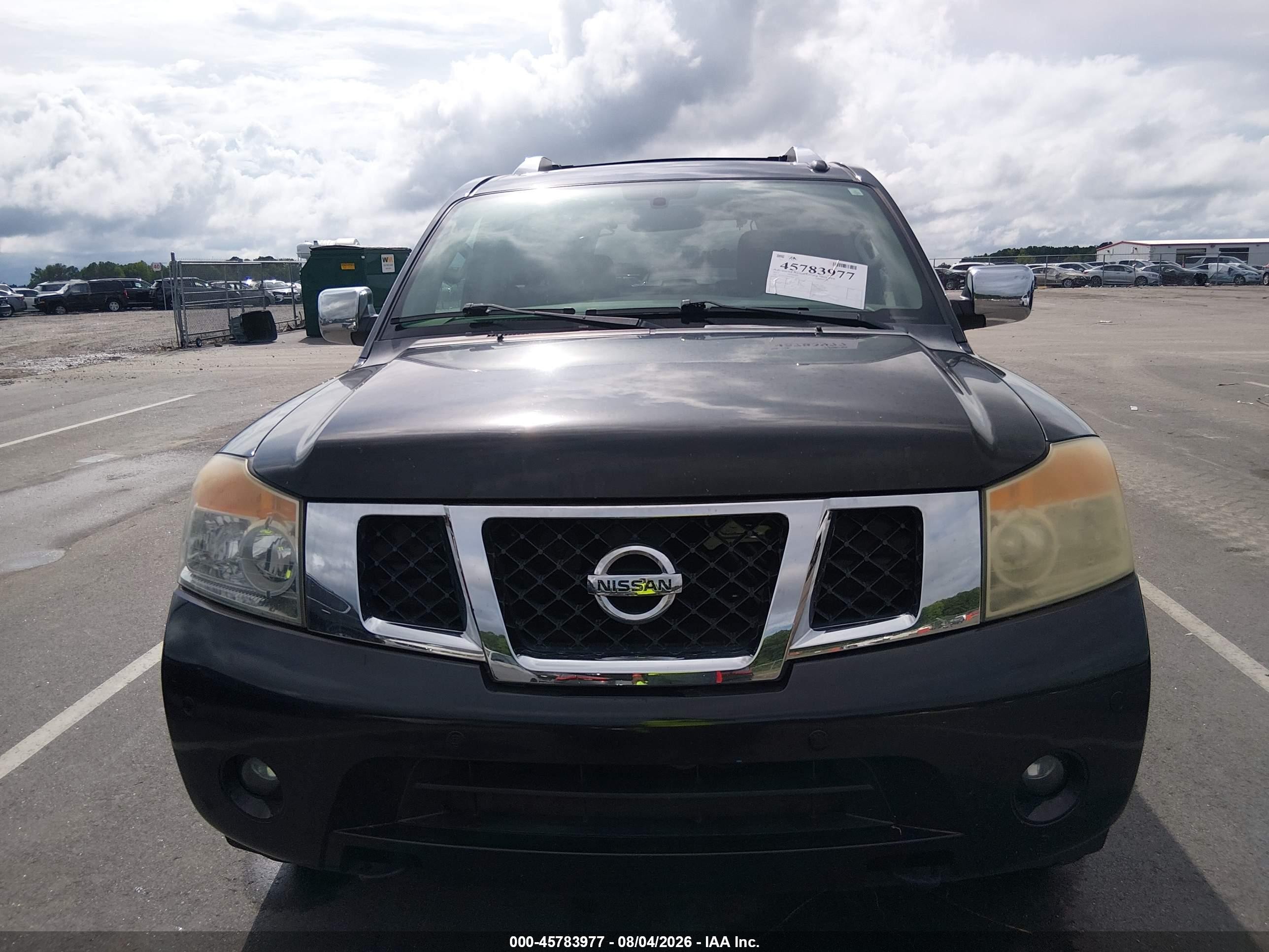 2015 Nissan Armada Platinum Black vin: 5N1BA0NE6FN612172