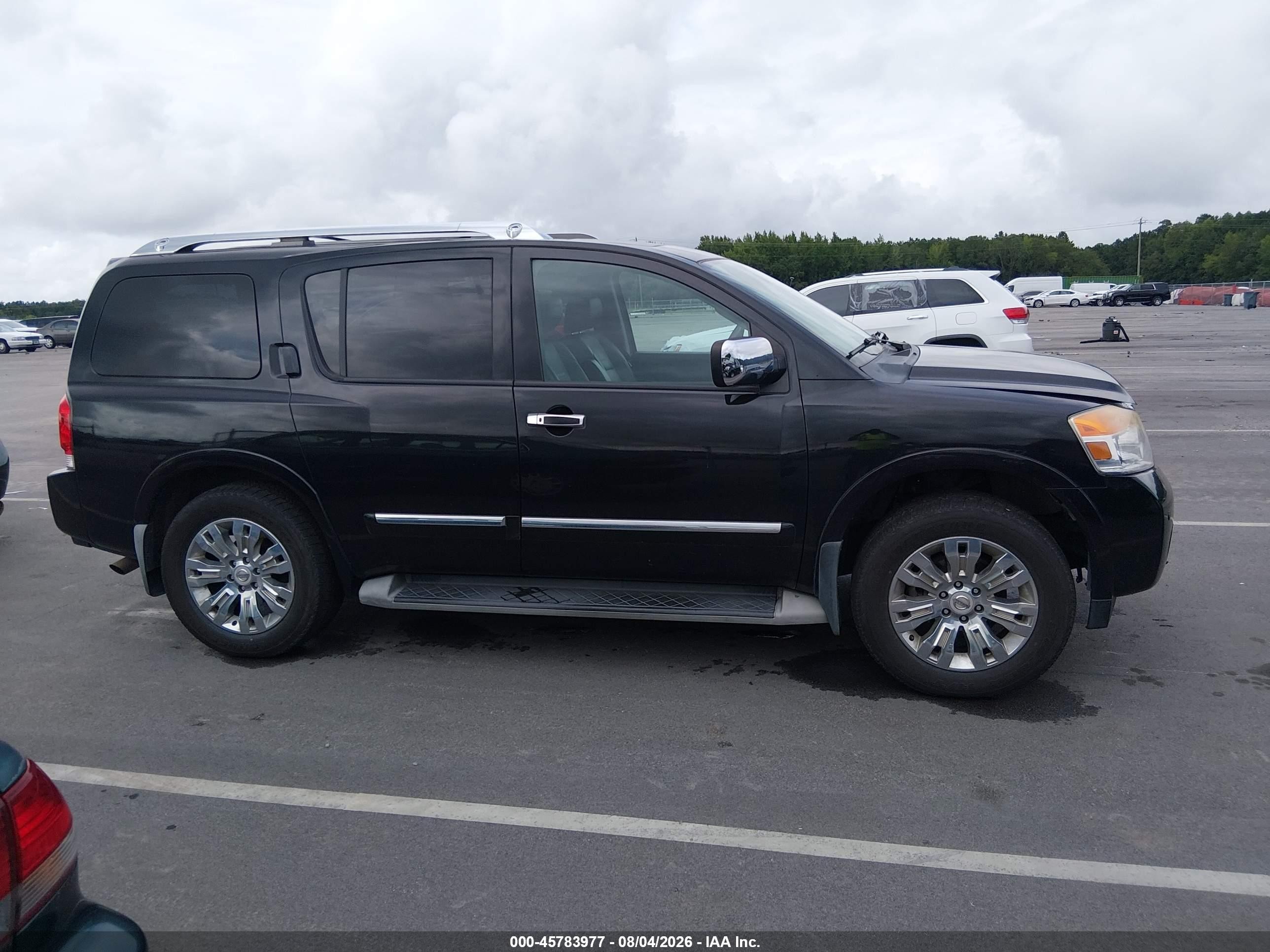 2015 Nissan Armada Platinum Black vin: 5N1BA0NE6FN612172