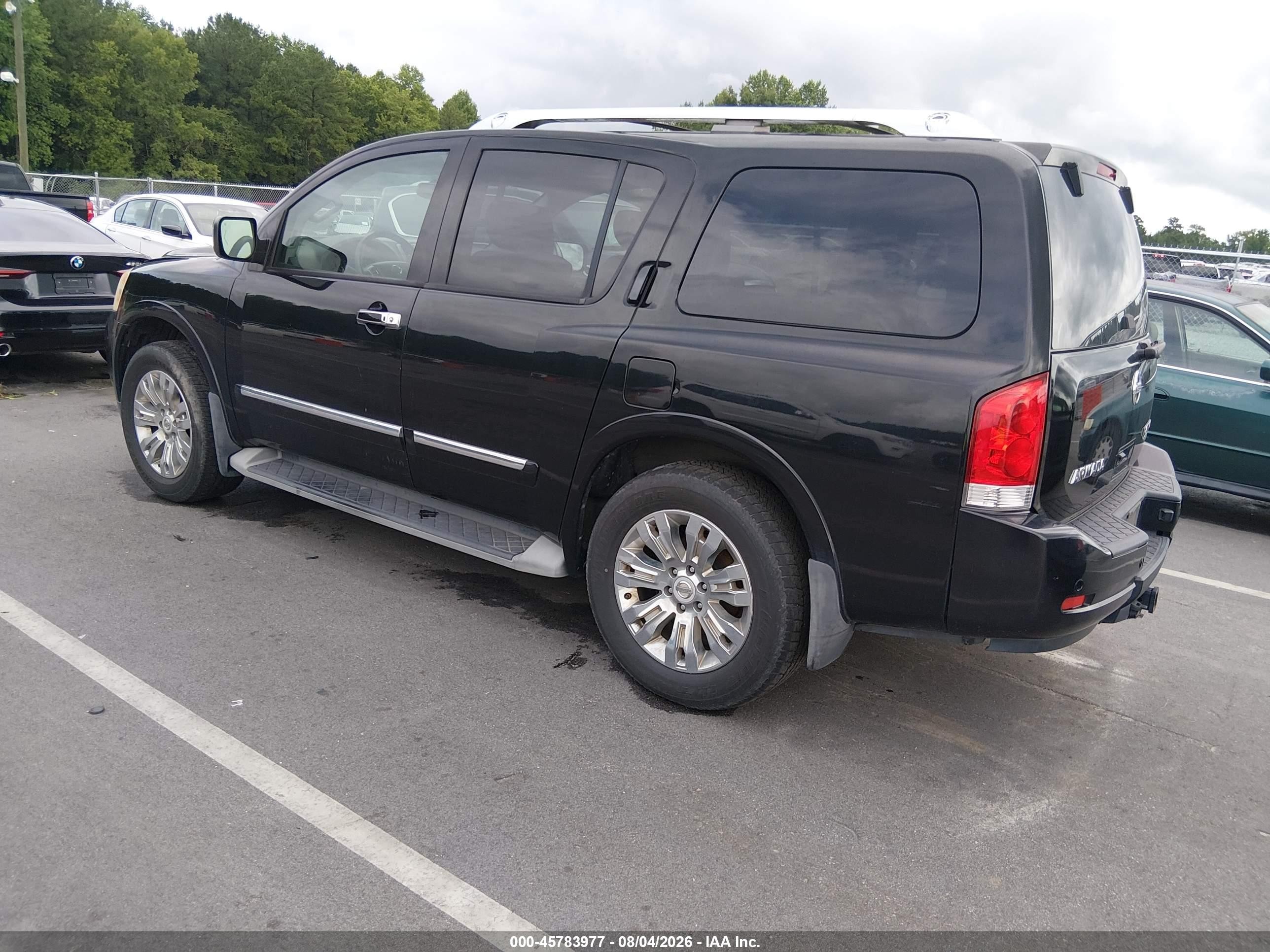2015 Nissan Armada Platinum Black vin: 5N1BA0NE6FN612172