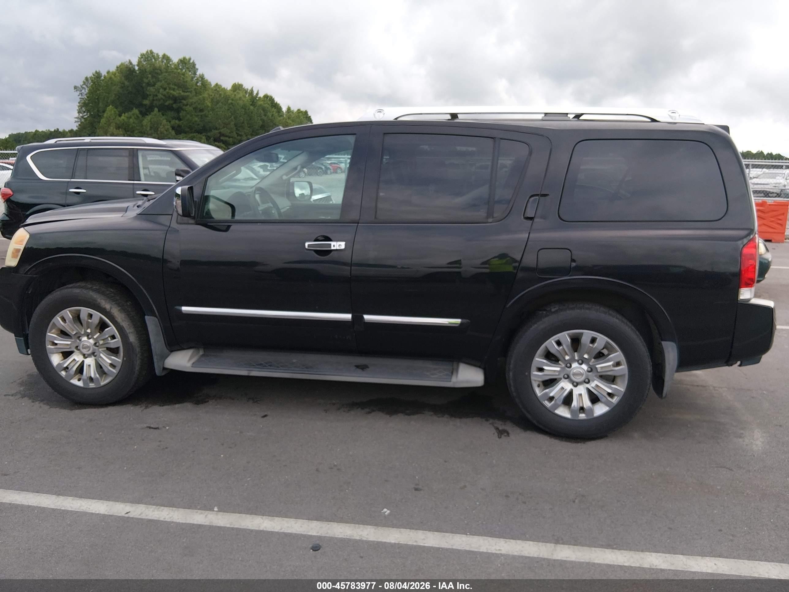 2015 Nissan Armada Platinum Black vin: 5N1BA0NE6FN612172