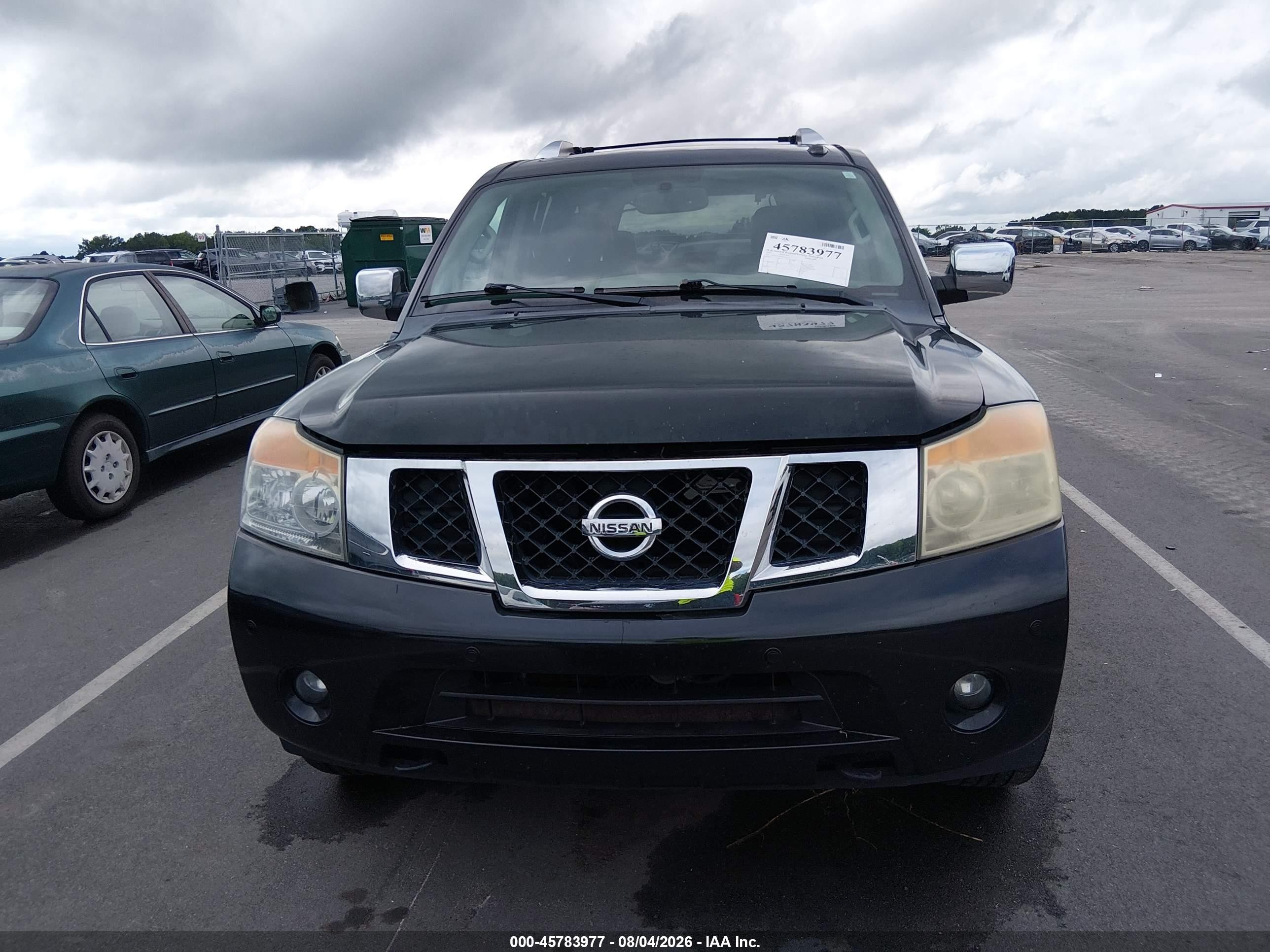 2015 Nissan Armada Platinum Black vin: 5N1BA0NE6FN612172
