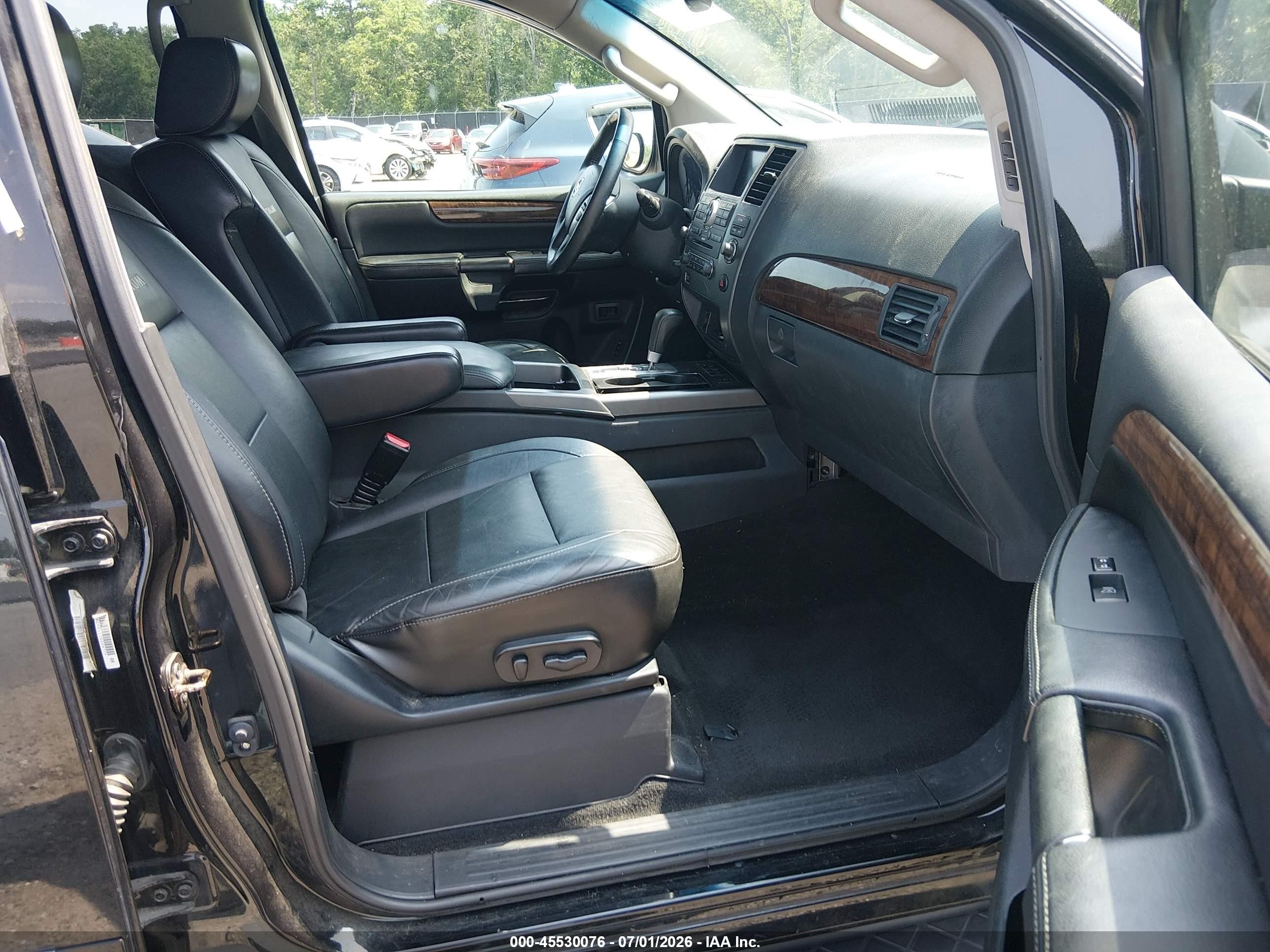 2013 Nissan Armada Platinum Black vin: 5N1BA0NE8DN600327