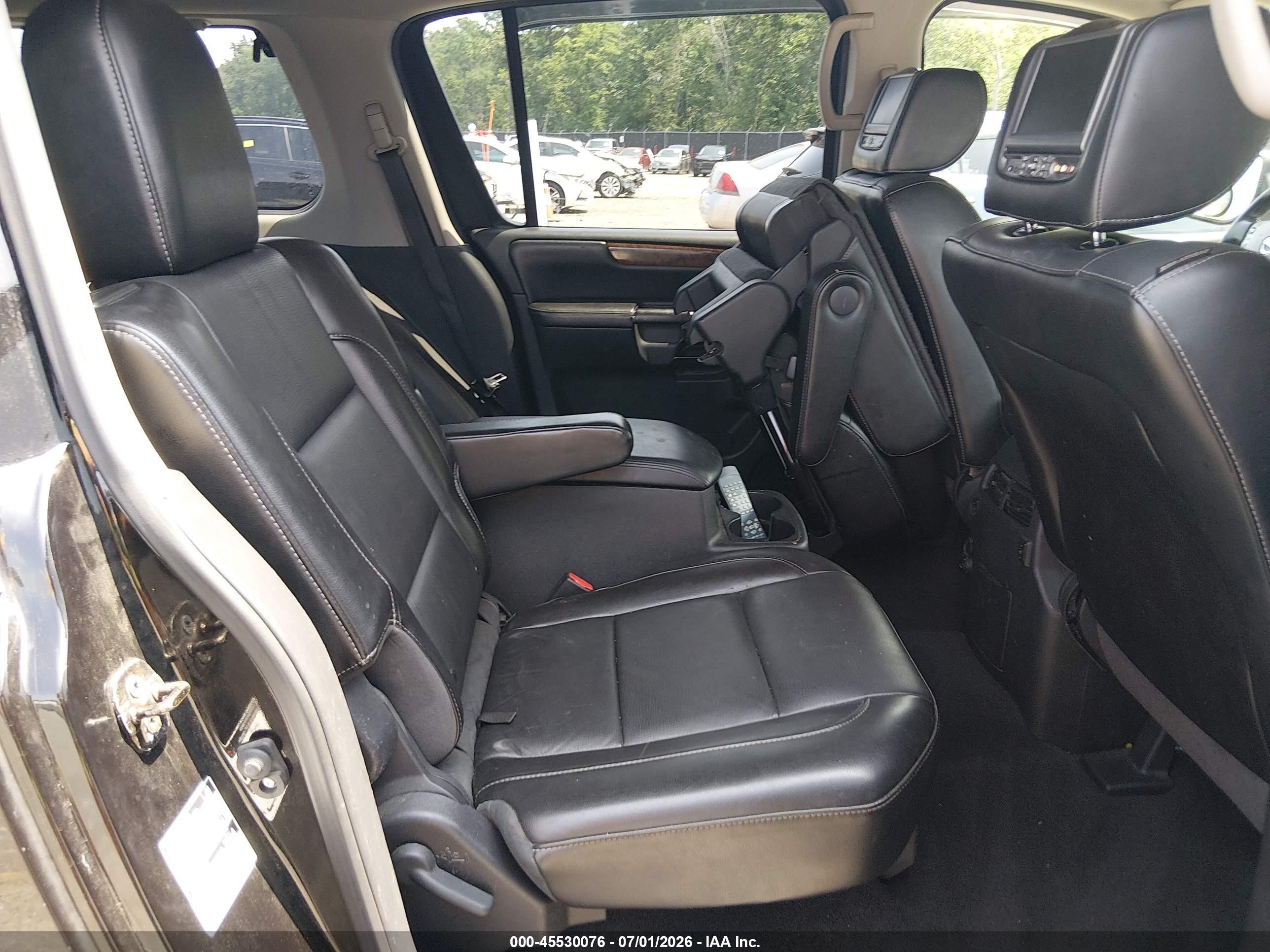 2013 Nissan Armada Platinum Black vin: 5N1BA0NE8DN600327