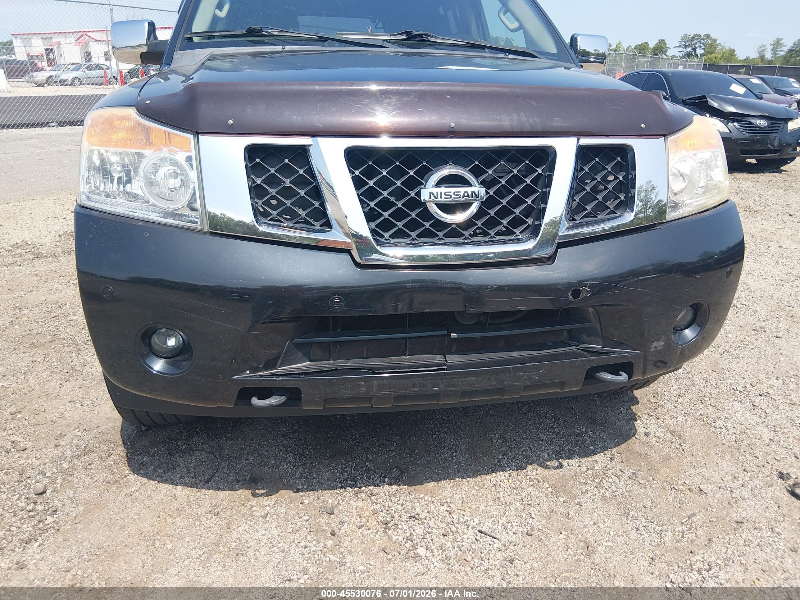 2013 Nissan Armada Platinum Black vin: 5N1BA0NE8DN600327