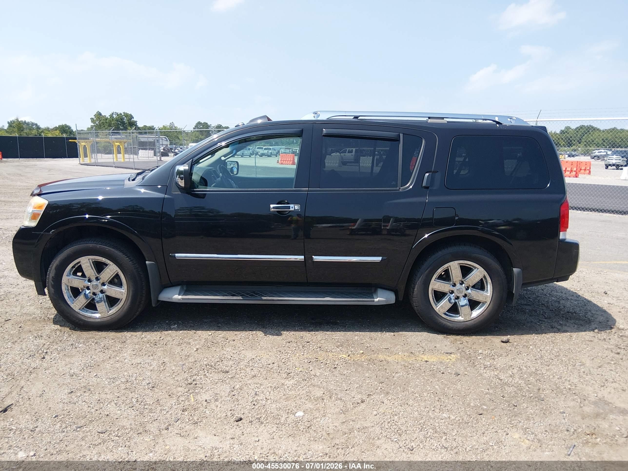 2013 Nissan Armada Platinum Black vin: 5N1BA0NE8DN600327