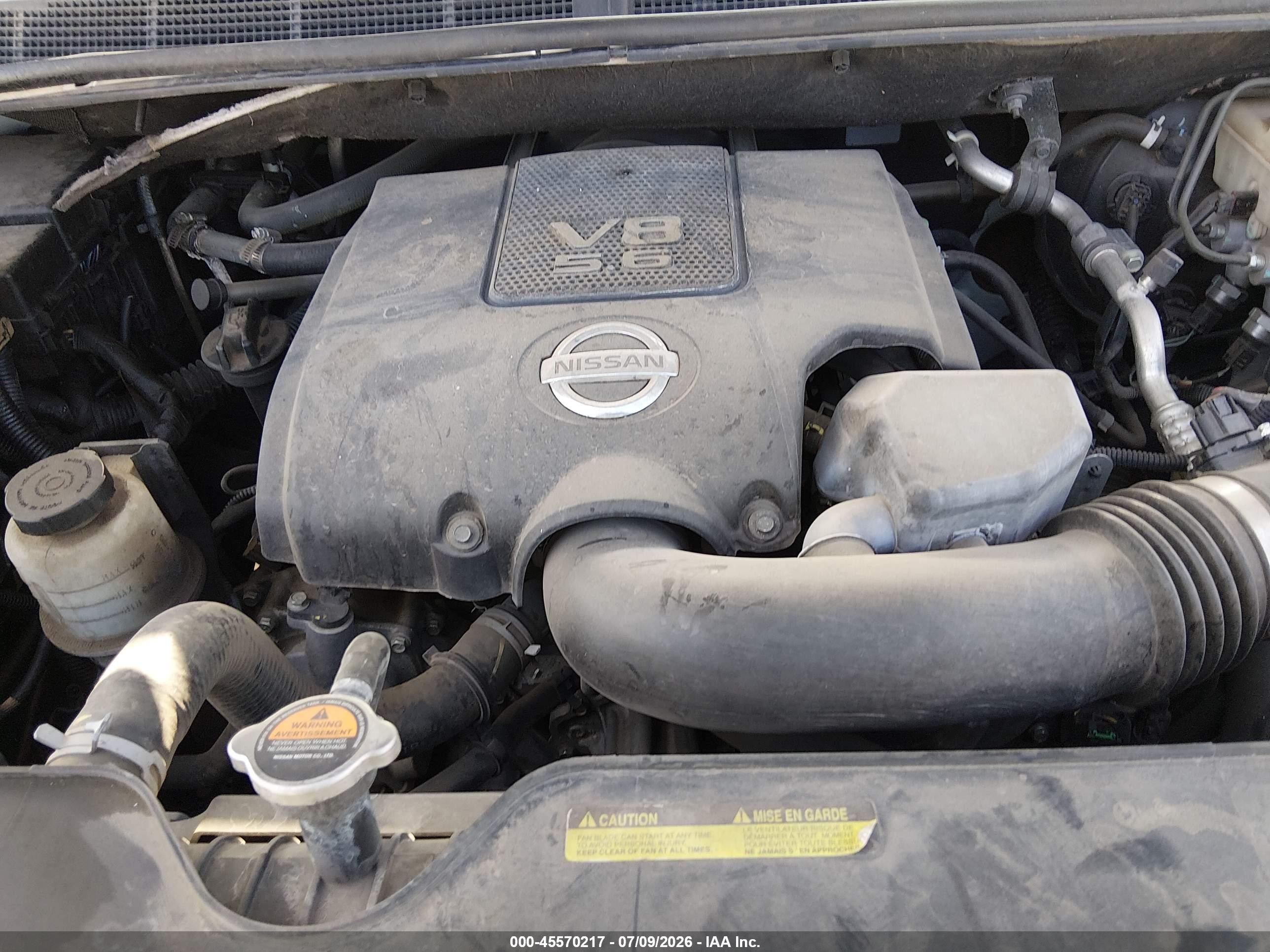 2015 Nissan Armada Platinum Белый vin: 5N1BA0NE8FN608401