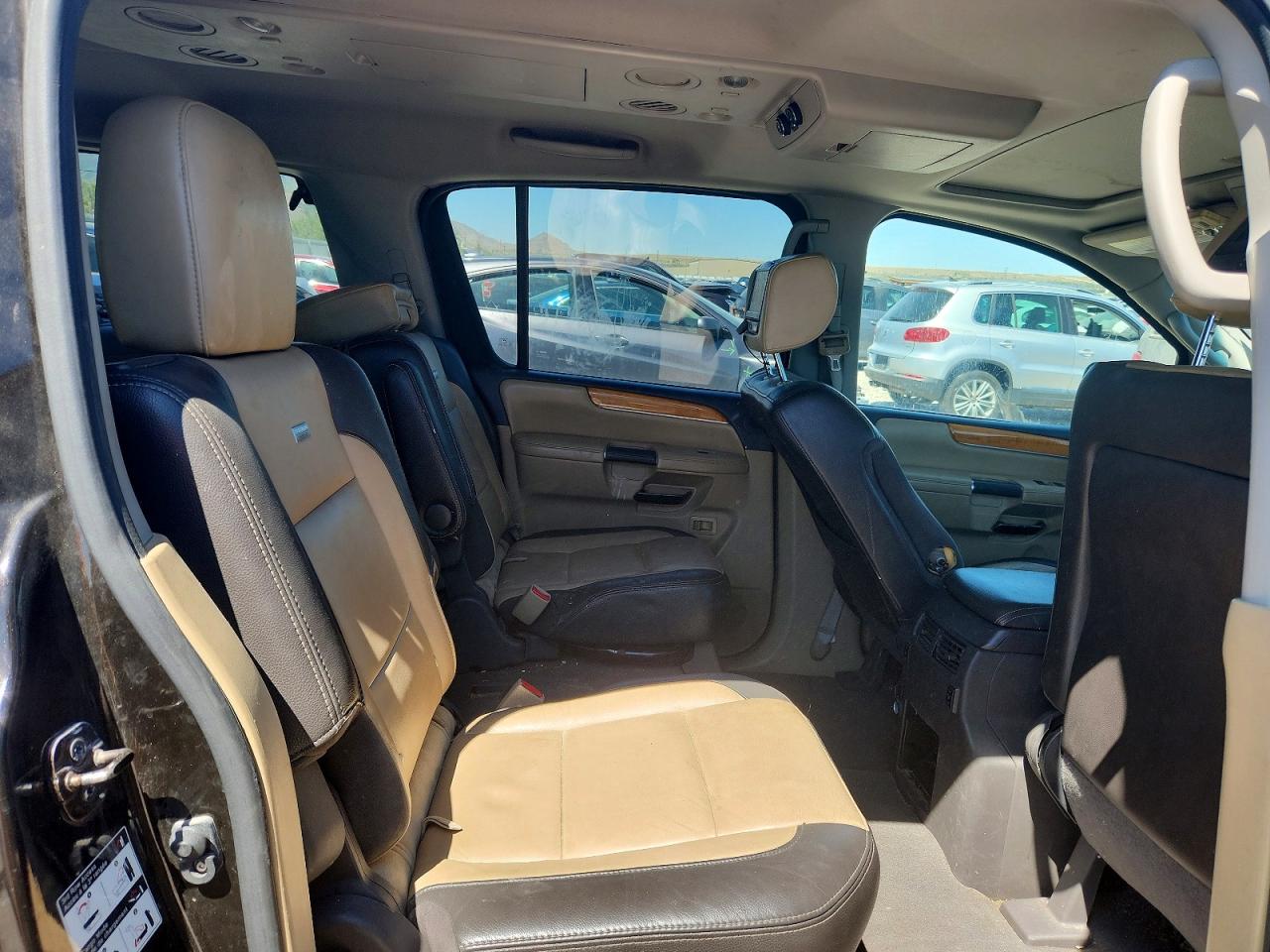 2014 Nissan Armada Platinum Черный vin: 5N1BA0NE9EN600810