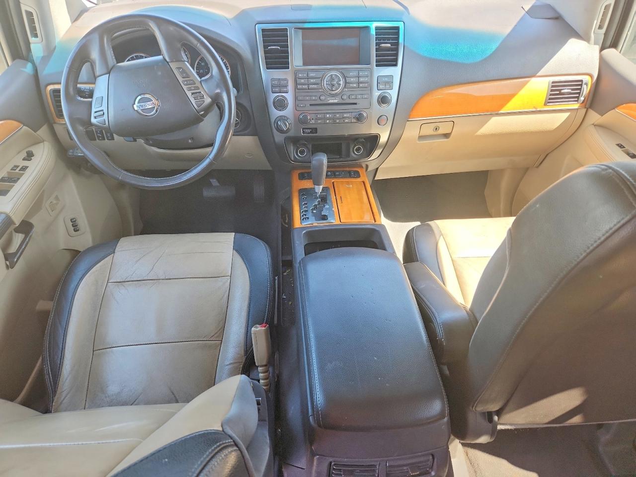 2014 Nissan Armada Platinum Черный vin: 5N1BA0NE9EN600810