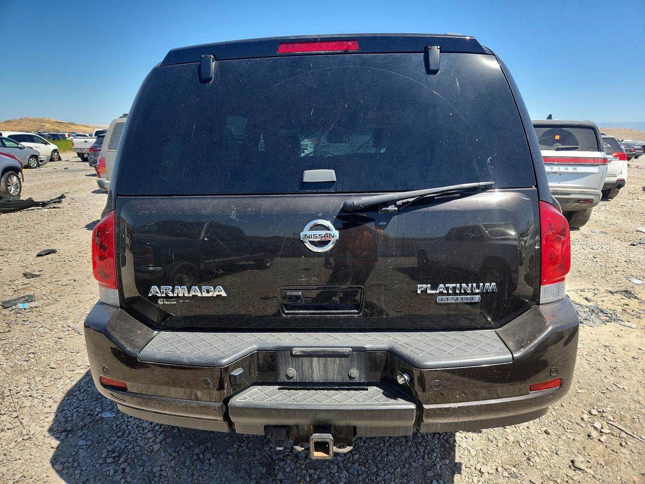 2014 Nissan Armada Platinum Черный vin: 5N1BA0NE9EN600810