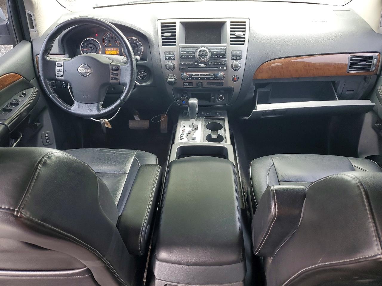 2012 Nissan Armada Platinum Silver vin: 5N1BA0NEXCN618715